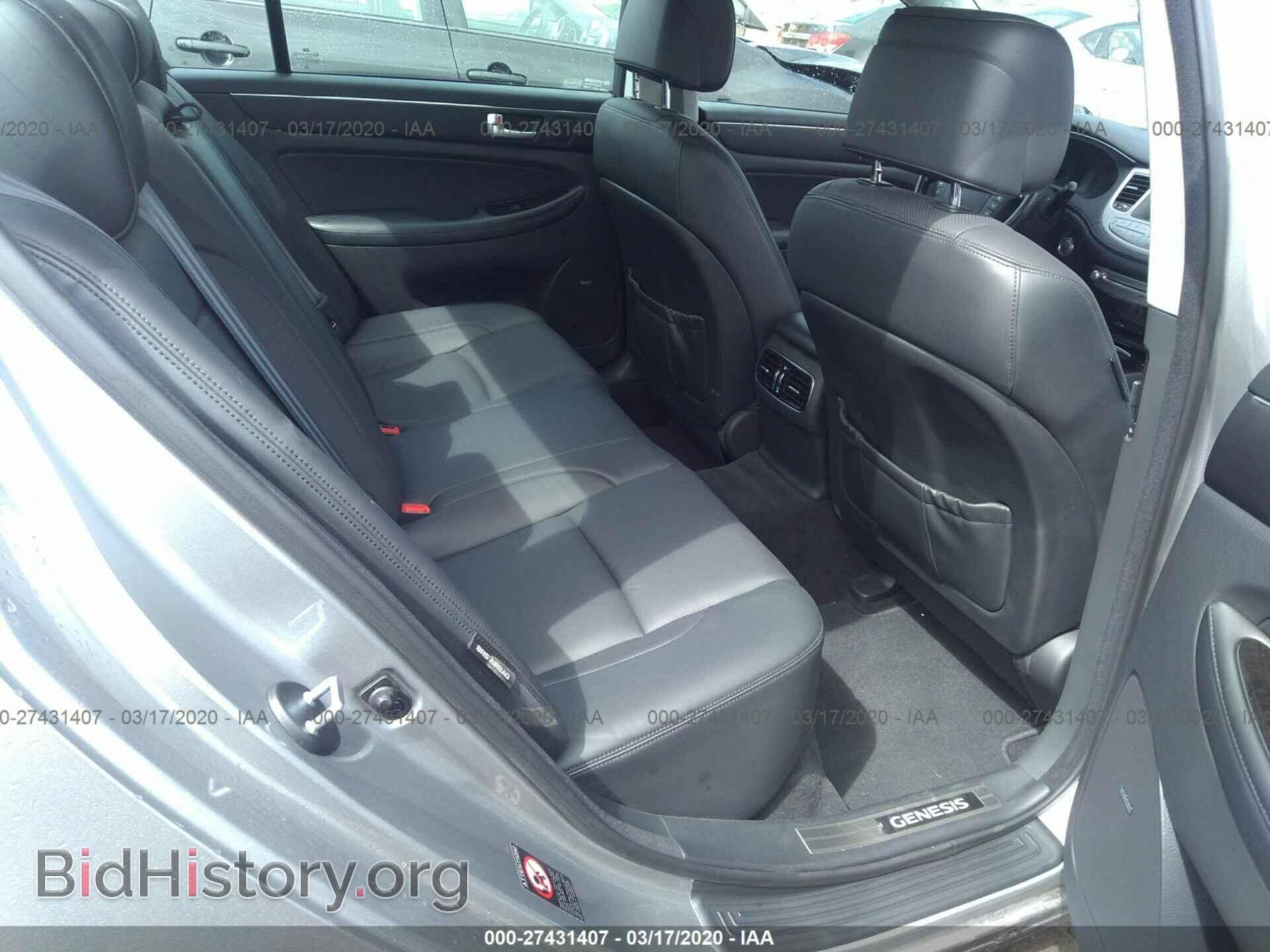 2012 HYUNDAI GENESIS - VIN: KMHGC4DF1CU155709 - Фото 8