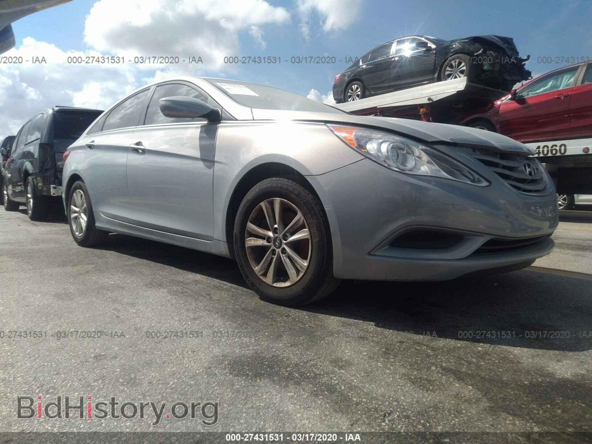 Photo 5NPEB4AC6CH342382 - HYUNDAI SONATA 2012
