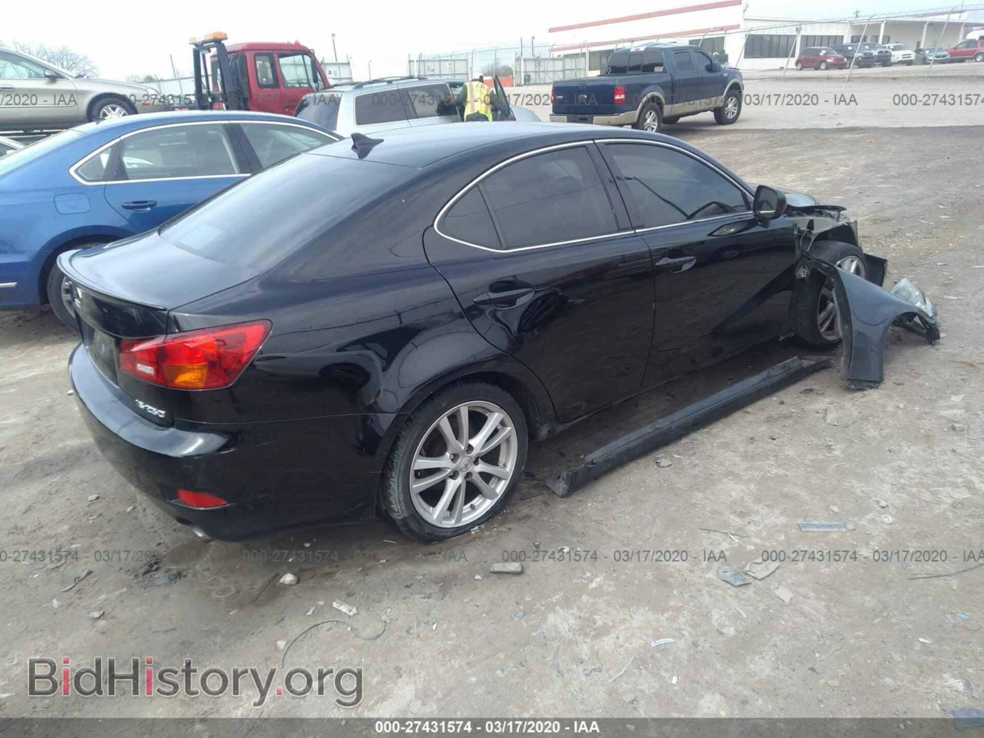 2007 LEXUS IS - VIN: JTHBK262575026662 - Фото 4