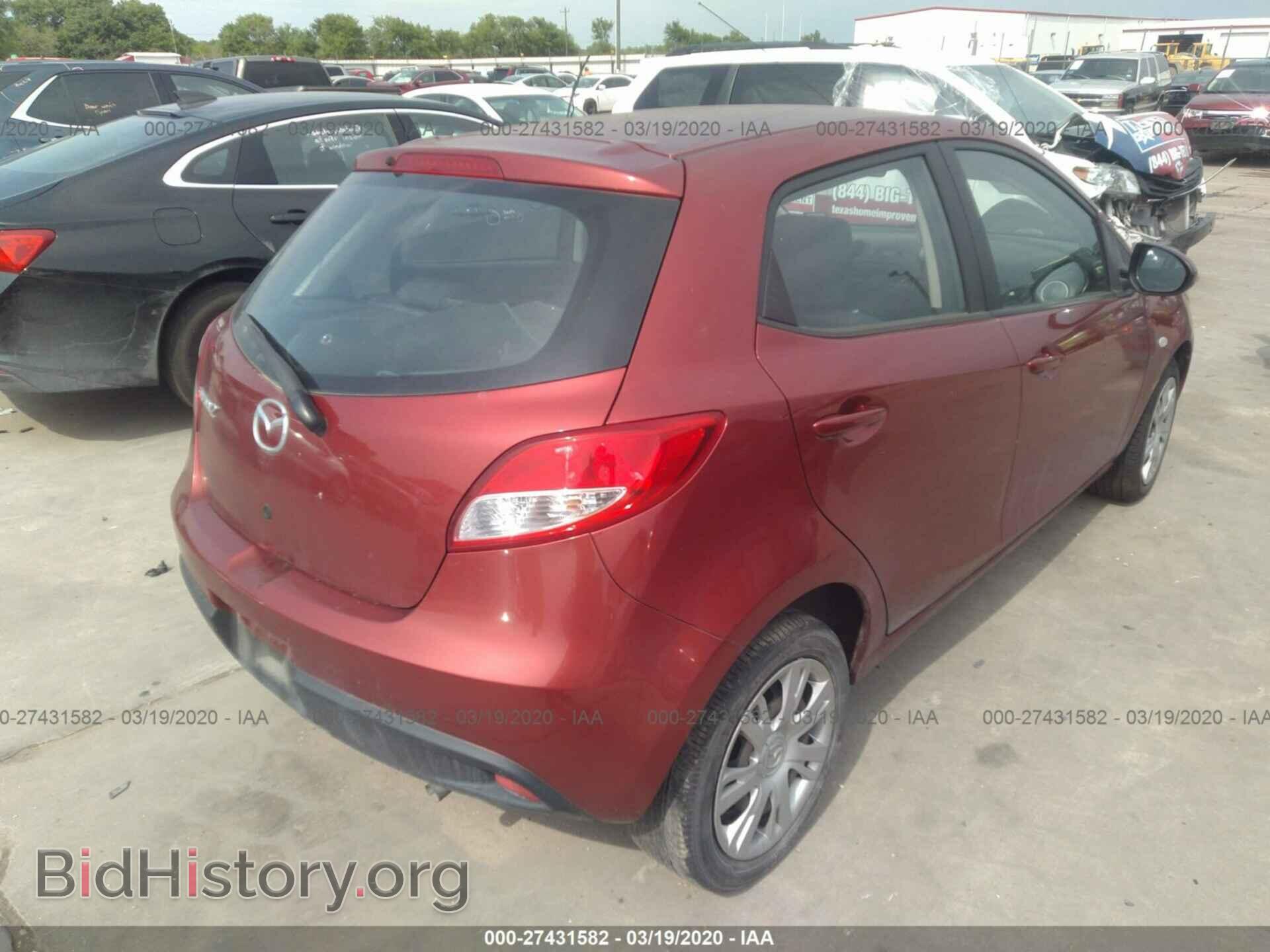 2014 MAZDA MAZDA2 - VIN: JM1DE1KY0E0176937 - Фото 4