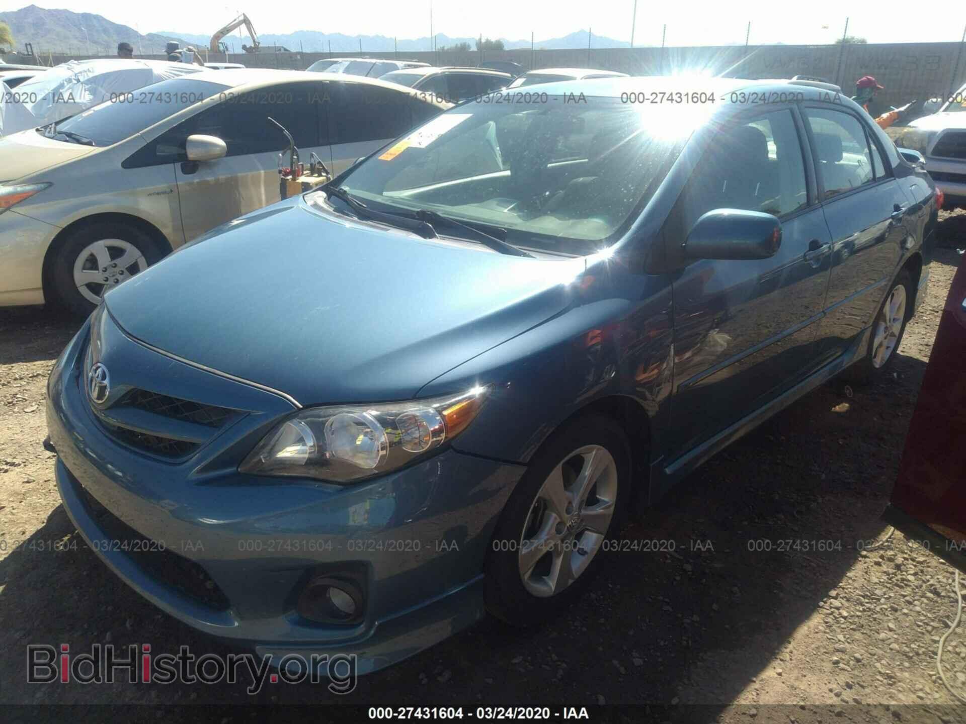 2013 TOYOTA COROLLA - VIN: 5YFBU4EE5DP163733 - Фото 2