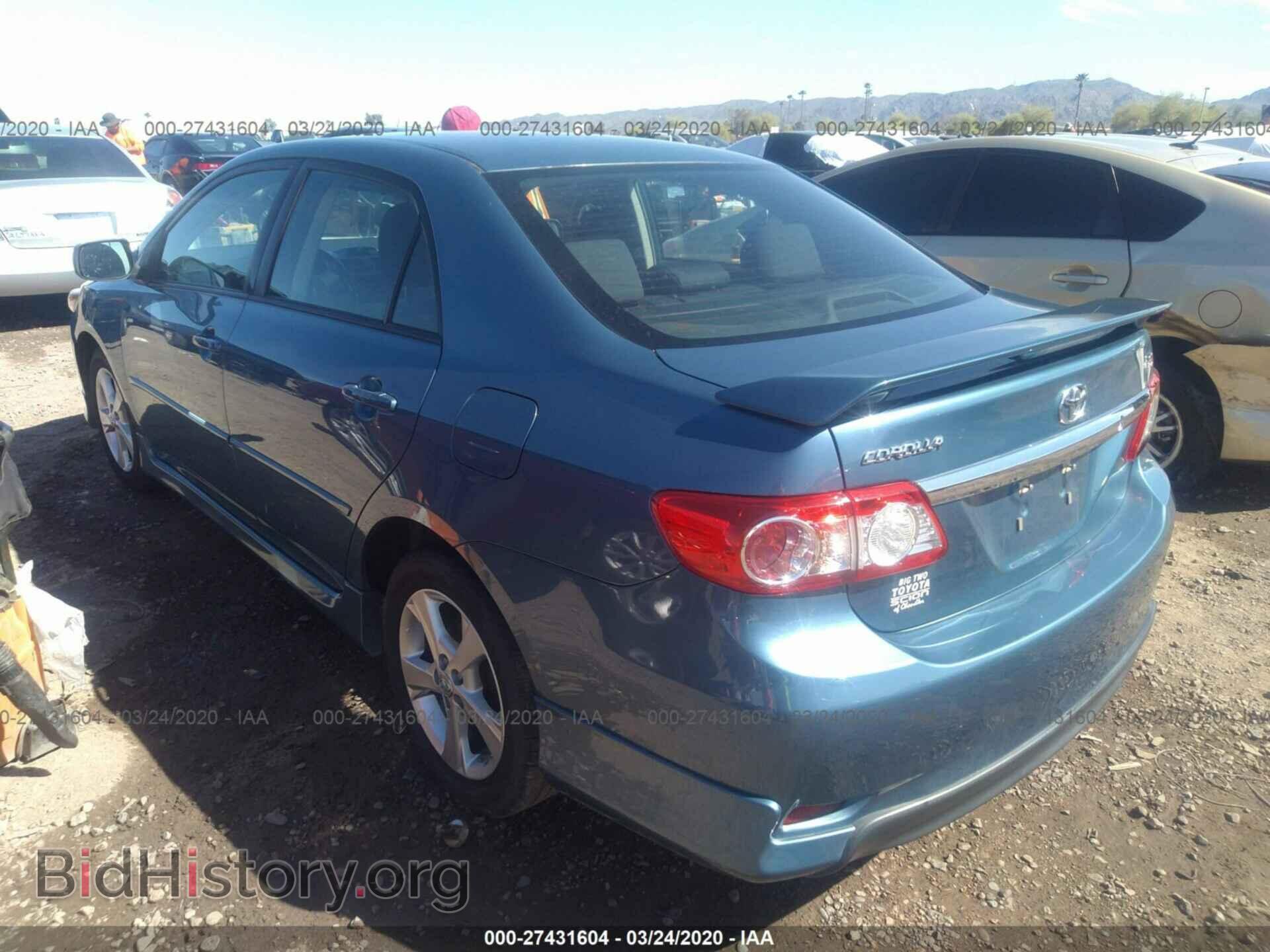 2013 TOYOTA COROLLA - VIN: 5YFBU4EE5DP163733 - Фото 3