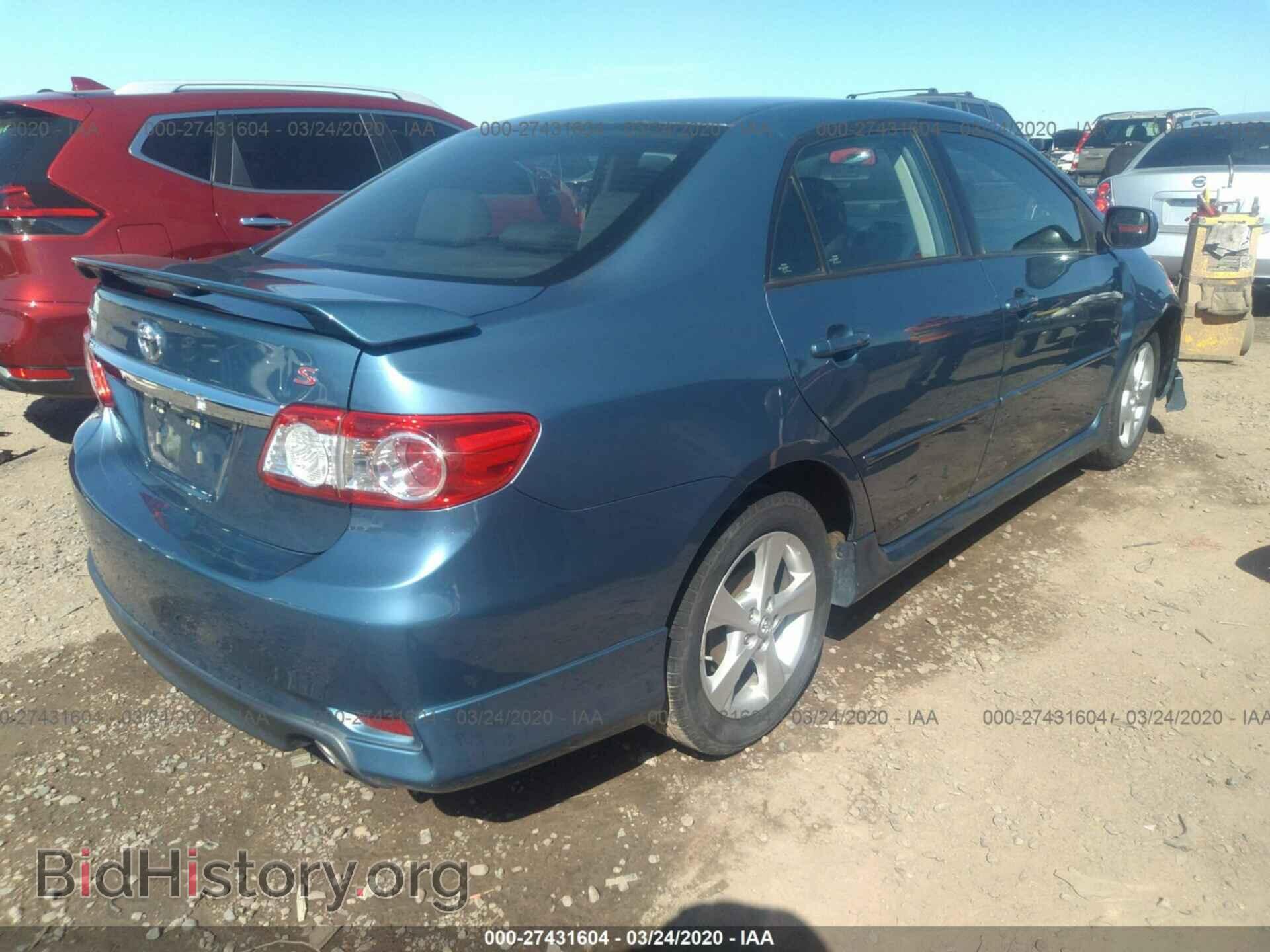 2013 TOYOTA COROLLA - VIN: 5YFBU4EE5DP163733 - Фото 4