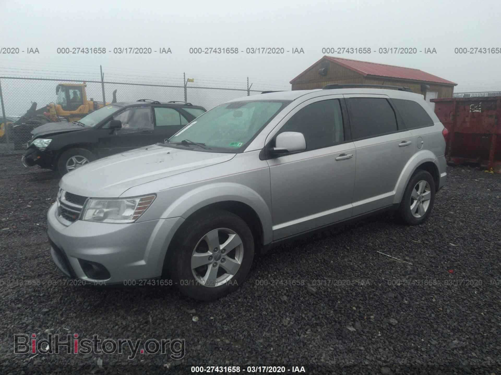 2012 DODGE JOURNEY - VIN: 3C4PDDBG8CT230316 - Фото 2