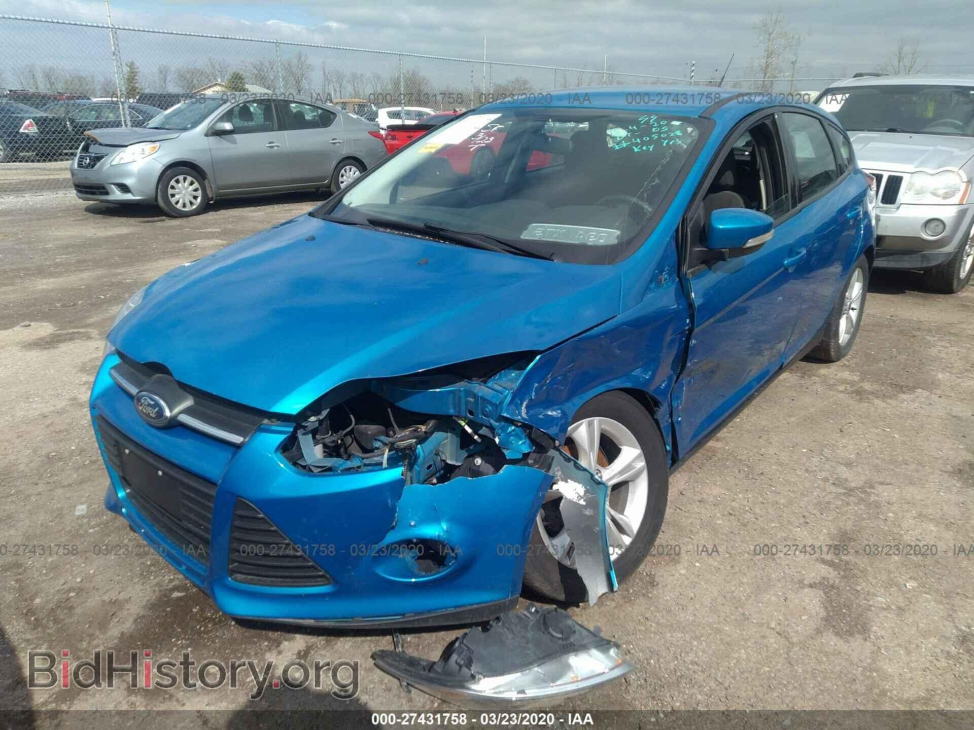 2014 FORD FOCUS - VIN: 1FADP3K26EL405028 - Фото 2