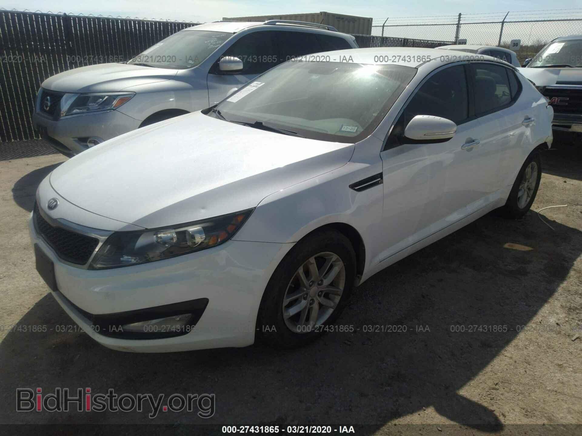 2013 KIA OPTIMA - VIN: 5XXGM4A78DG156880 - Фото 2