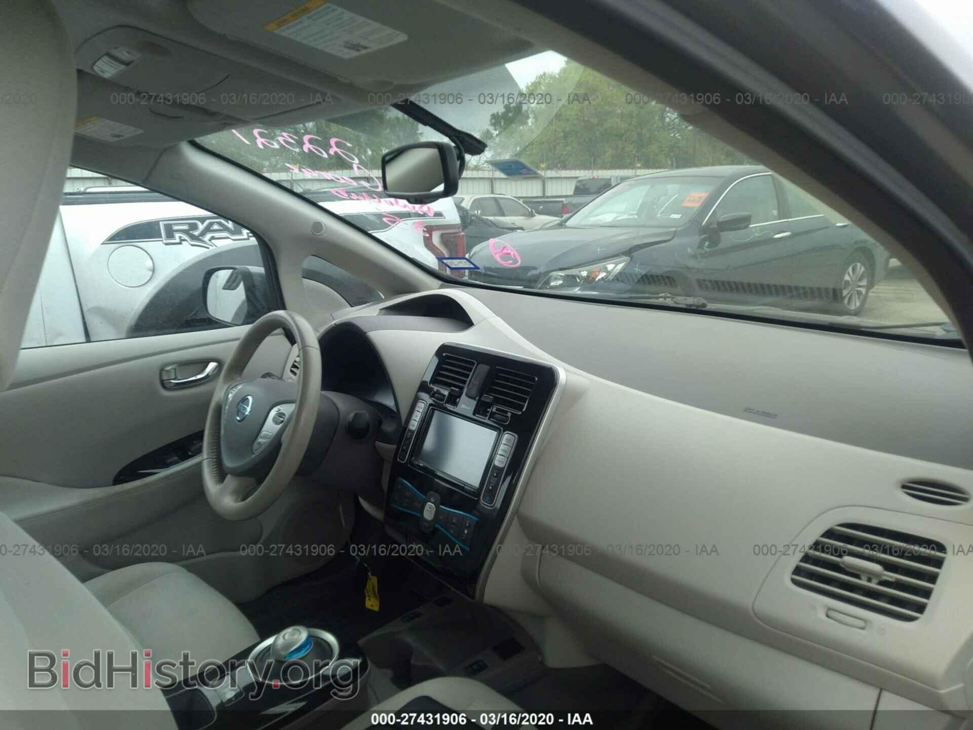 2015 NISSAN LEAF - VIN: 1N4AZ0CP6FC304143 - Фото 5