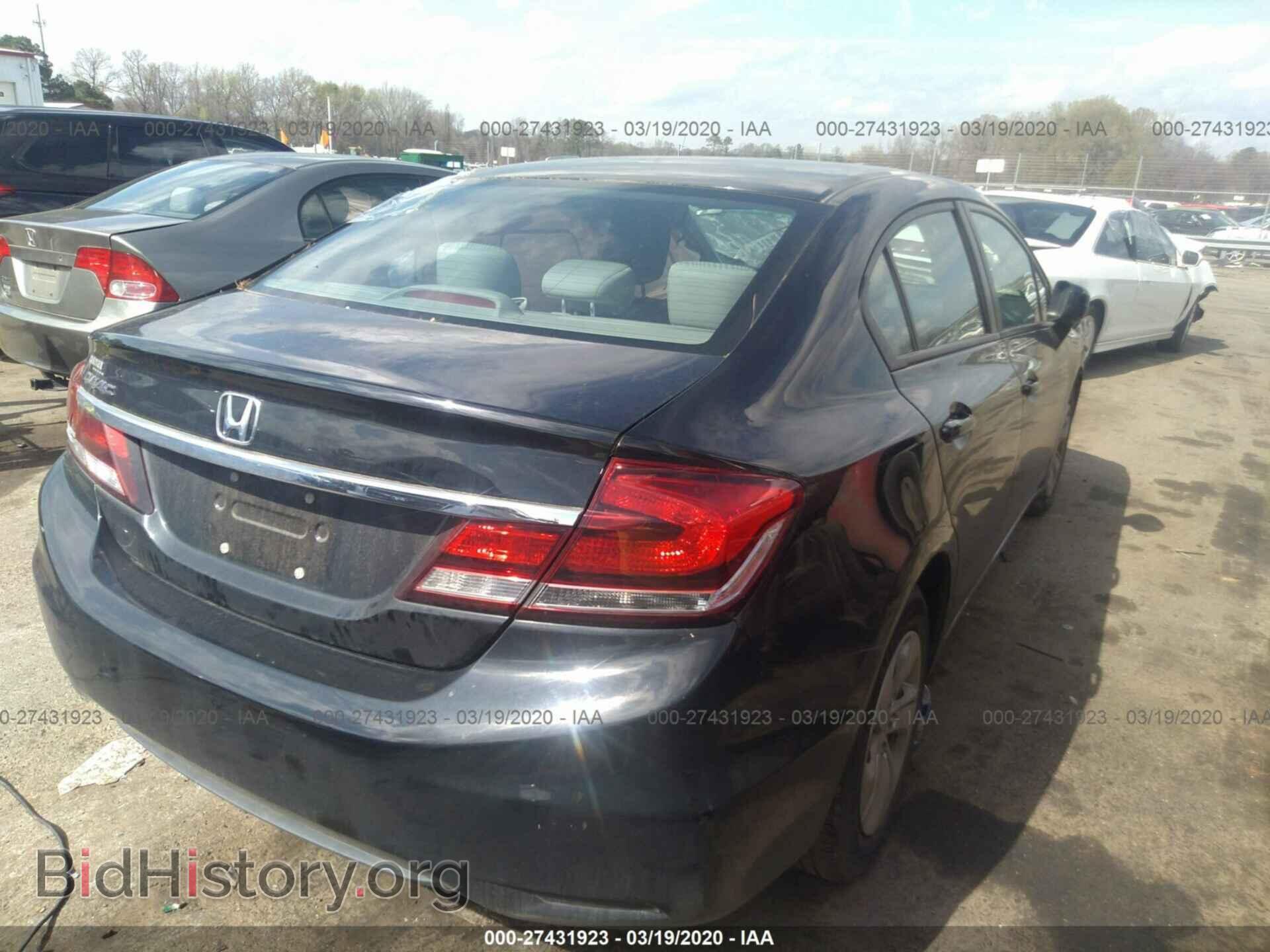 2014 HONDA CIVIC - VIN: 2HGFB2F53EH525643 - Photo 4