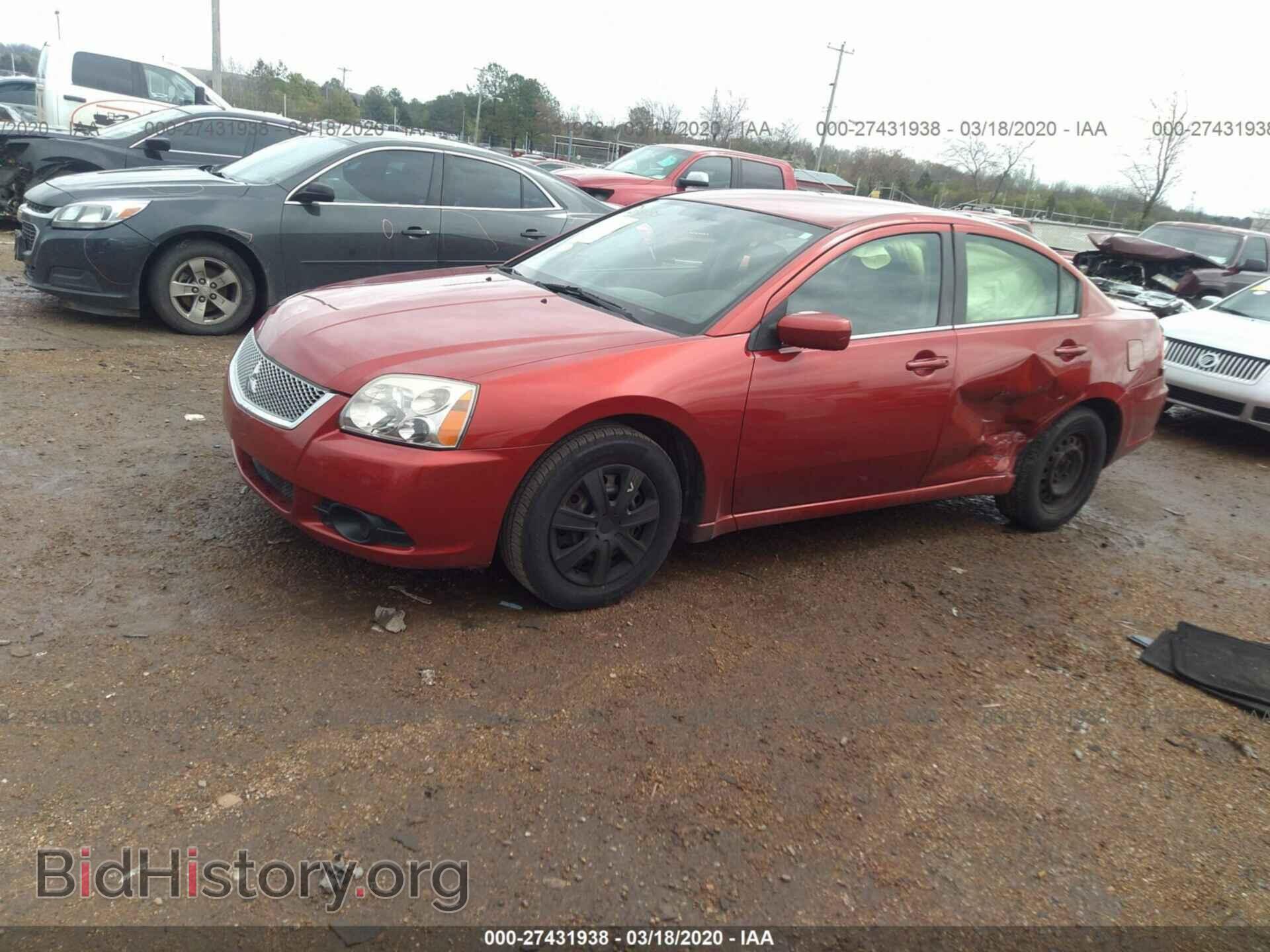 2012 MITSUBISHI GALANT - VIN: 4A32B3FF4CE023107 - Фото 2