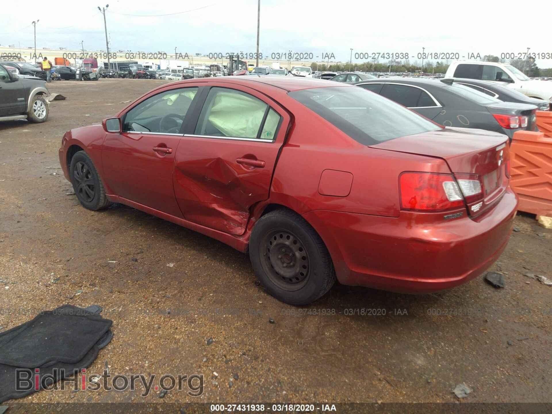 2012 MITSUBISHI GALANT - VIN: 4A32B3FF4CE023107 - Фото 3