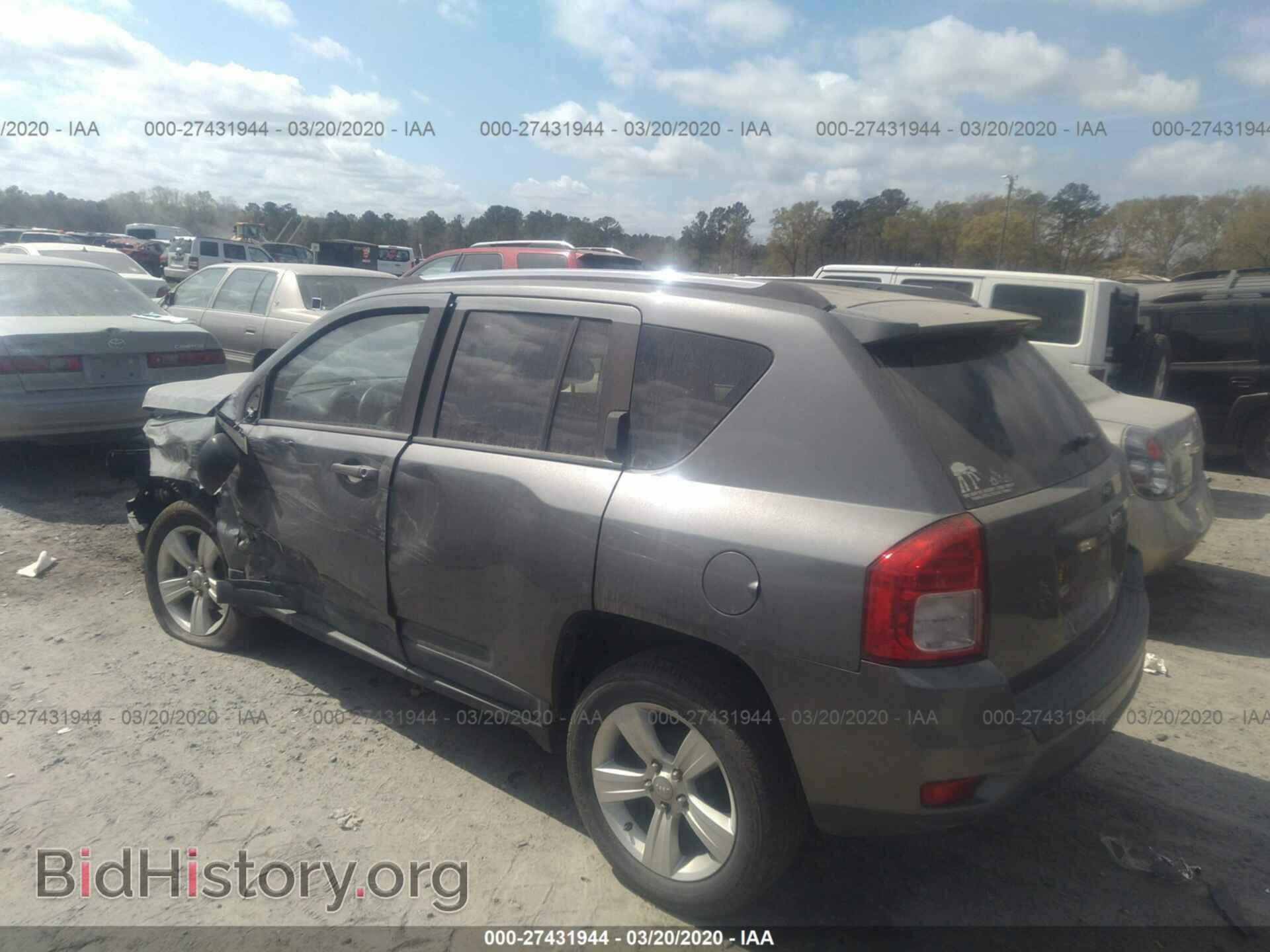 2012 JEEP COMPASS - VIN: 1C4NJCBB0CD505391 - Фото 3
