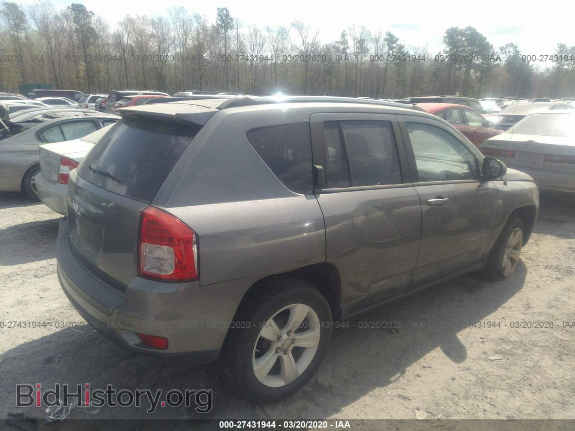 2012 JEEP COMPASS - VIN: 1C4NJCBB0CD505391 - Фото 4