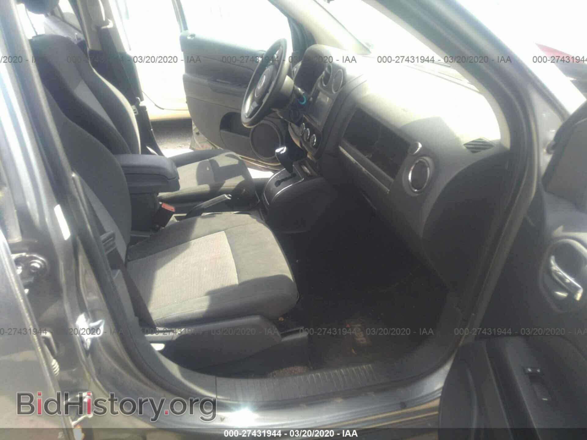2012 JEEP COMPASS - VIN: 1C4NJCBB0CD505391 - Фото 5