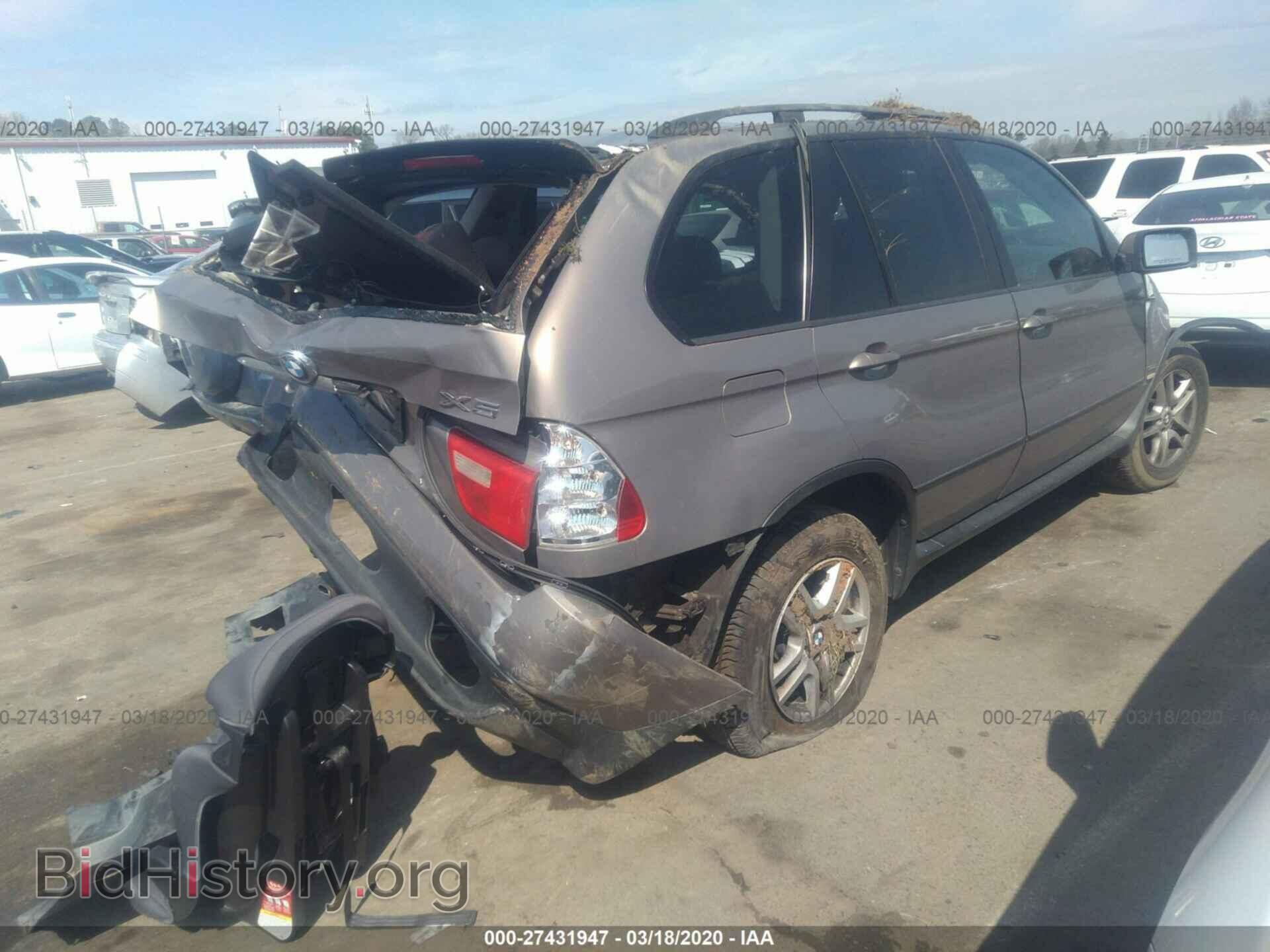 2006 BMW X5 - VIN: 5UXFA13566LY35501 - Фото 4