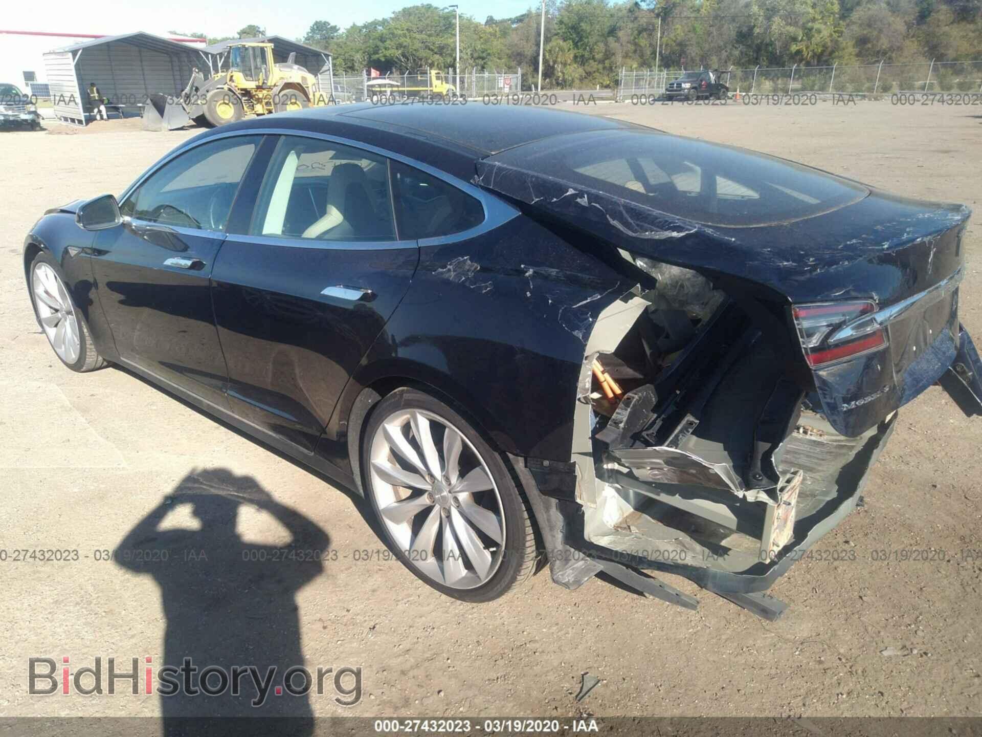 2014 TESLA MODEL S - VIN: 5YJSA1H10EFP40455 - Фото 3
