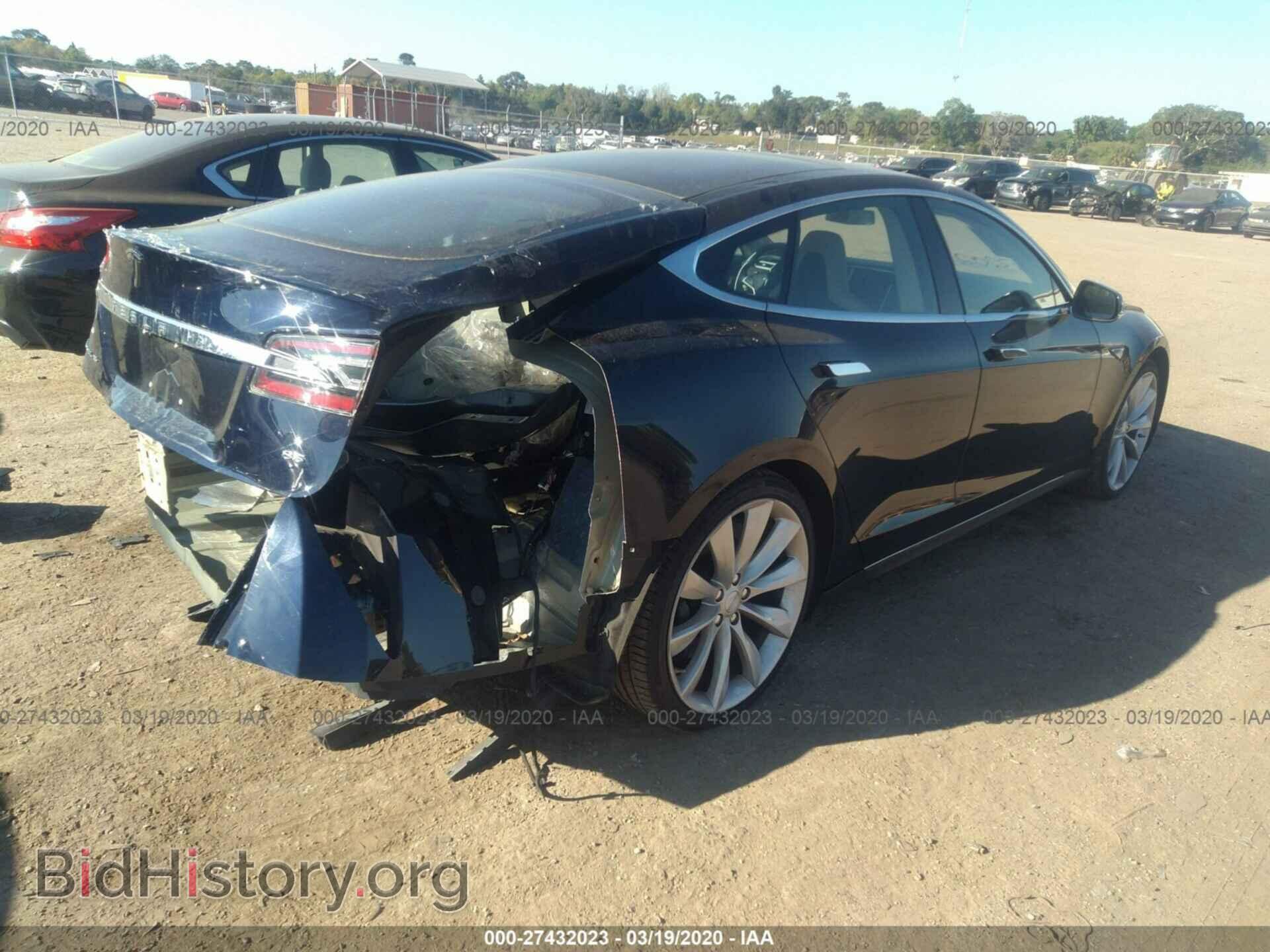 2014 TESLA MODEL S - VIN: 5YJSA1H10EFP40455 - Фото 4