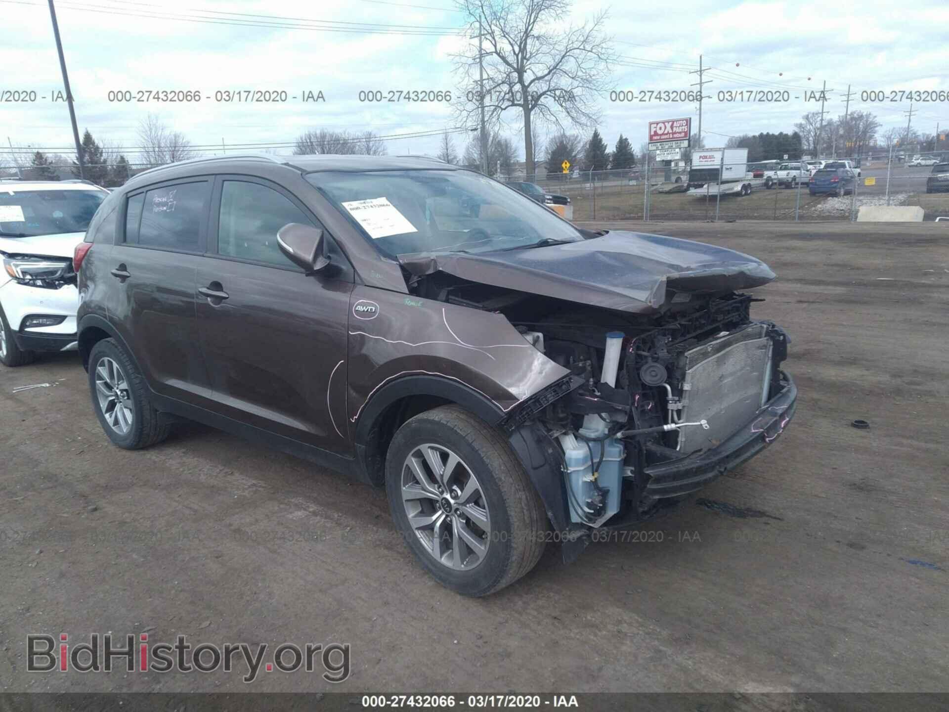Photo KNDPBCAC8F7699090 - KIA SPORTAGE 2015