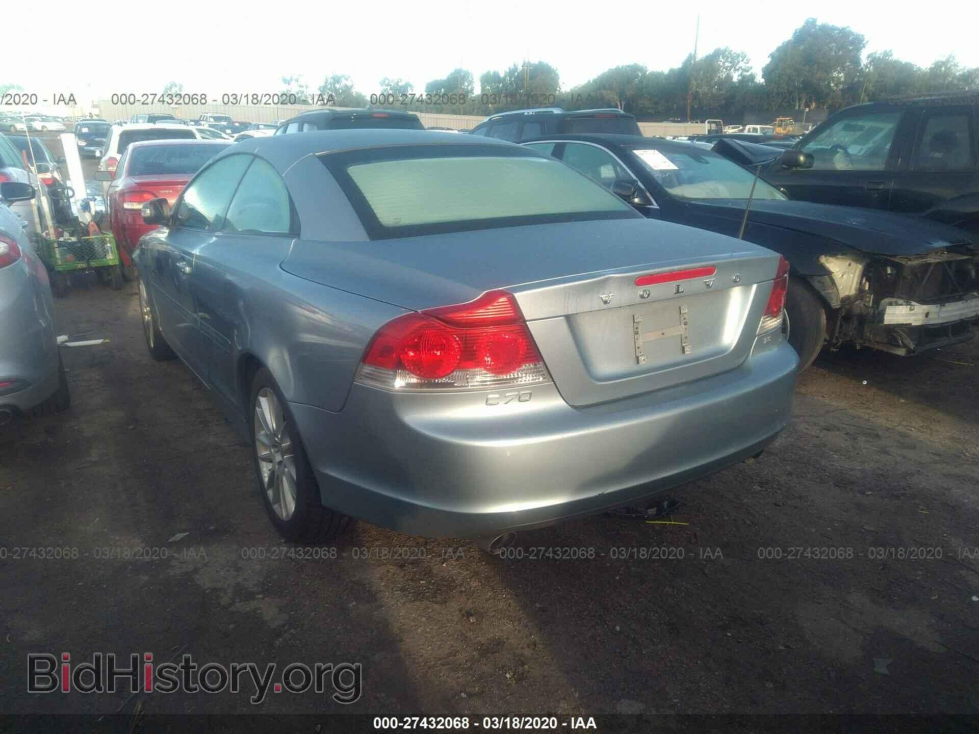 2009 VOLVO C70 - VIN: YV1MC67289J076683 - Фото 3