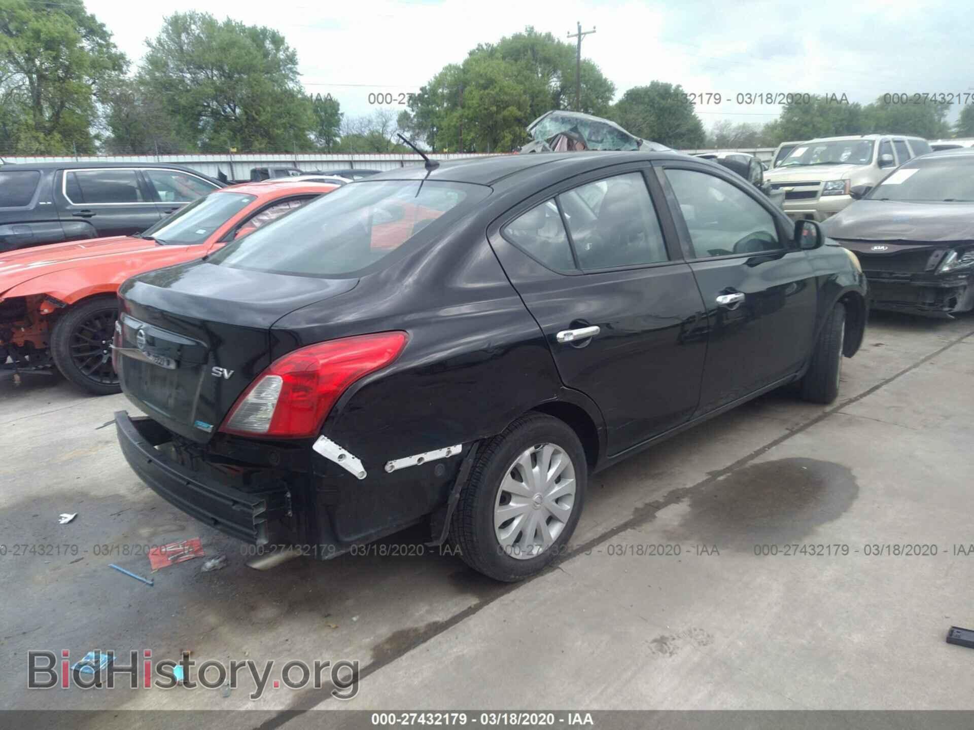 2012 NISSAN VERSA - VIN: 3N1CN7AP1CL882695 - Фото 4