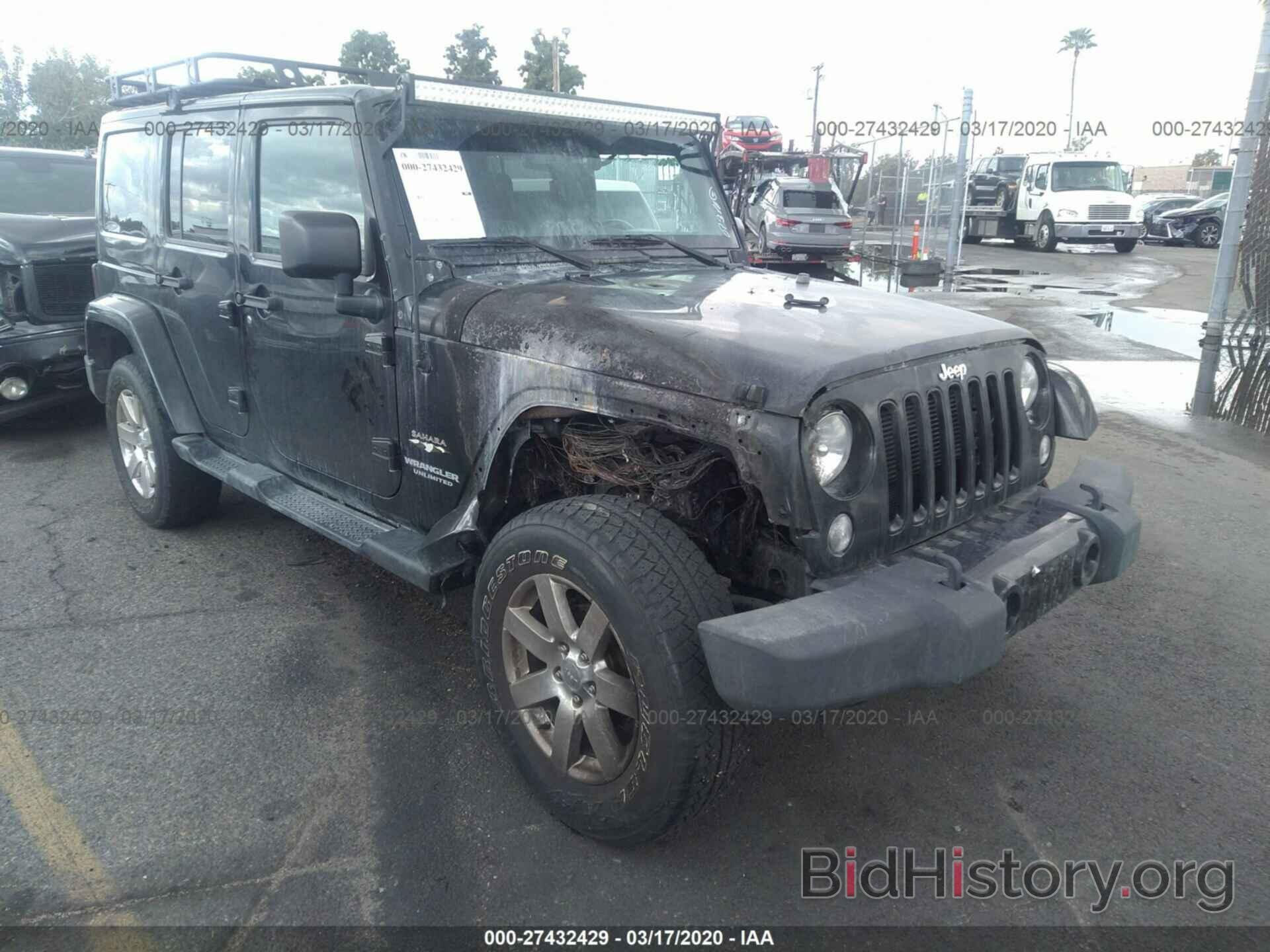 Photo 1C4BJWEG5GL126216 - JEEP WRANGLER UNLIMITED 2016