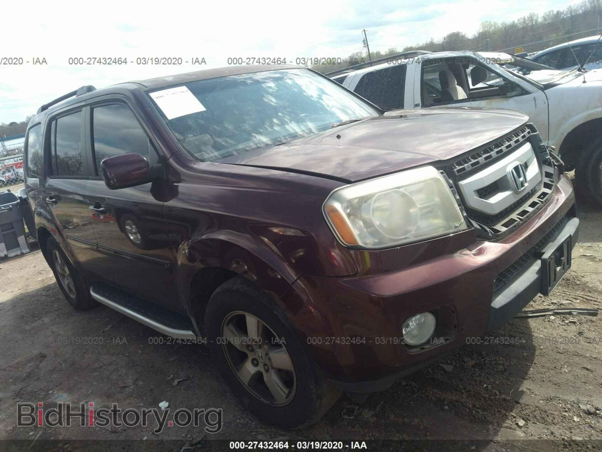 Фотография 5FNYF38509B000954 - HONDA PILOT 2009