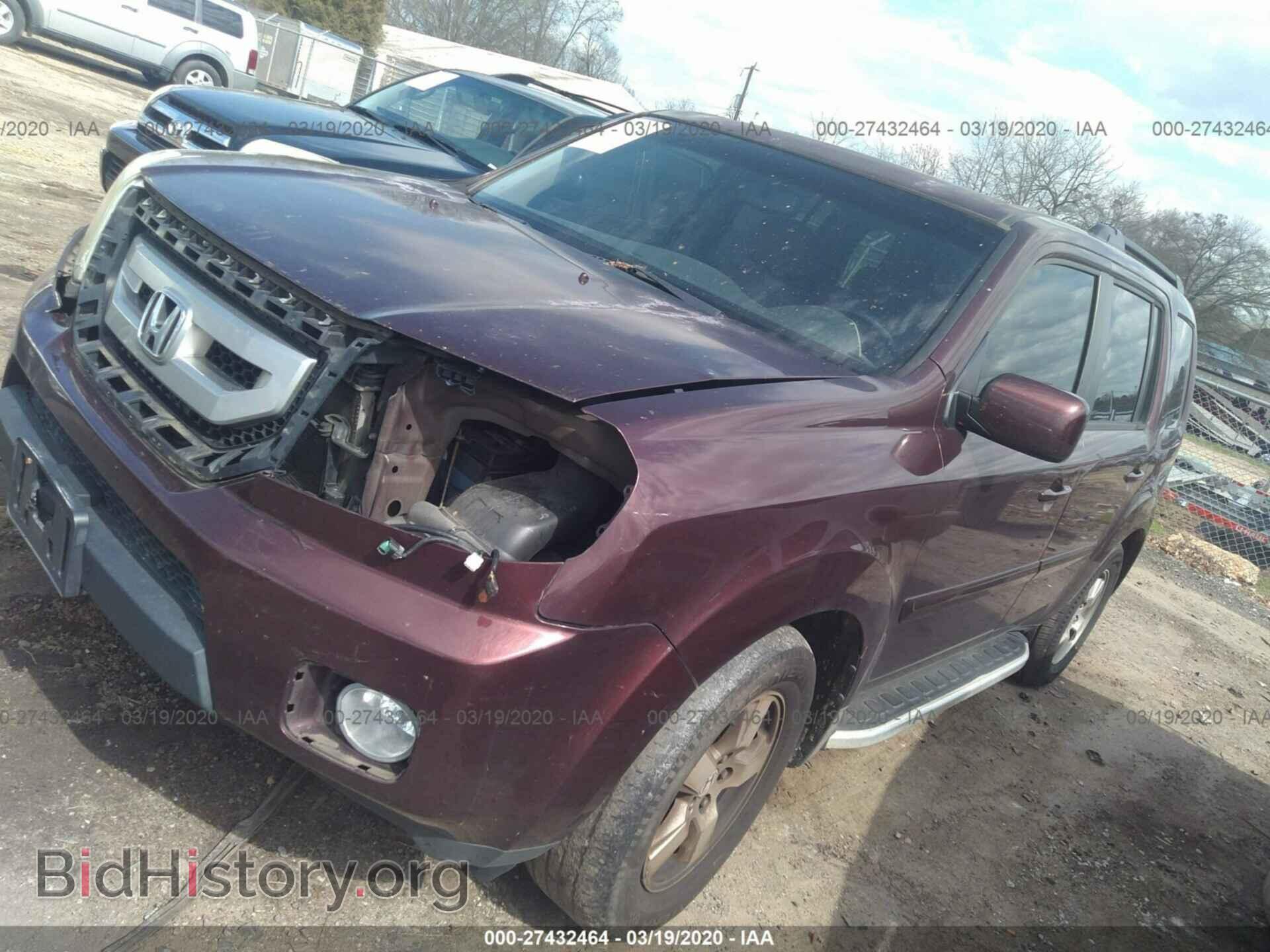 2009 HONDA PILOT - VIN: 5FNYF38509B000954 - Фото 2