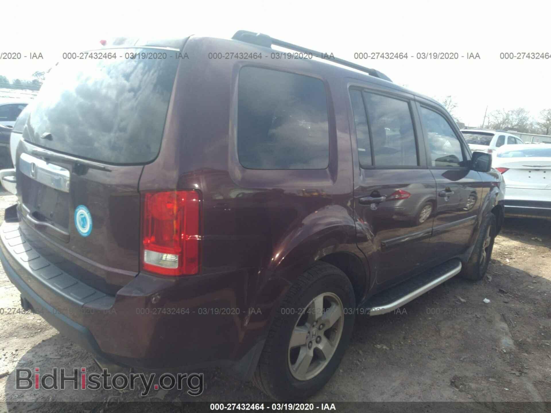 2009 HONDA PILOT - VIN: 5FNYF38509B000954 - Фото 4