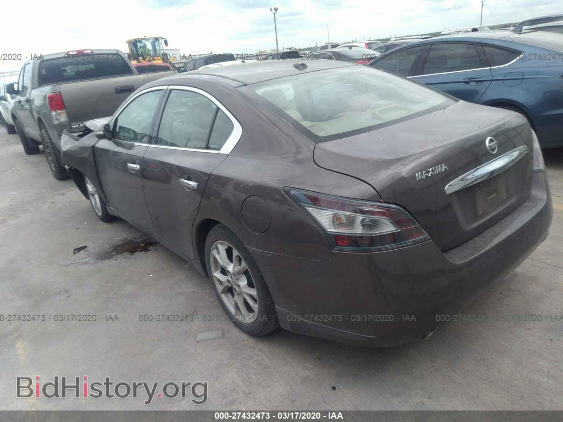 2013 NISSAN MAXIMA - VIN: 1N4AA5AP9DC805256 - Фото 3