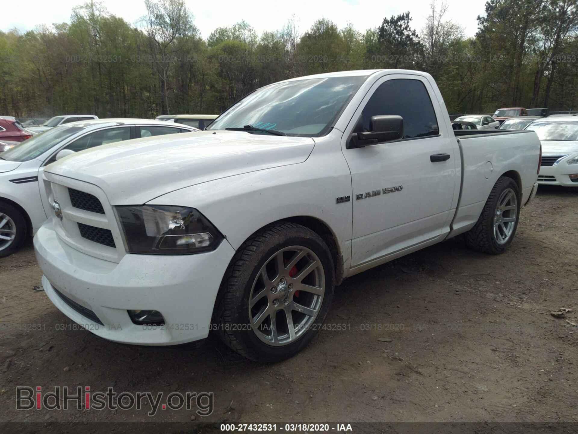 2012 RAM 1500 - VIN: 3C6JD6AT0CG183296 - Фото 2