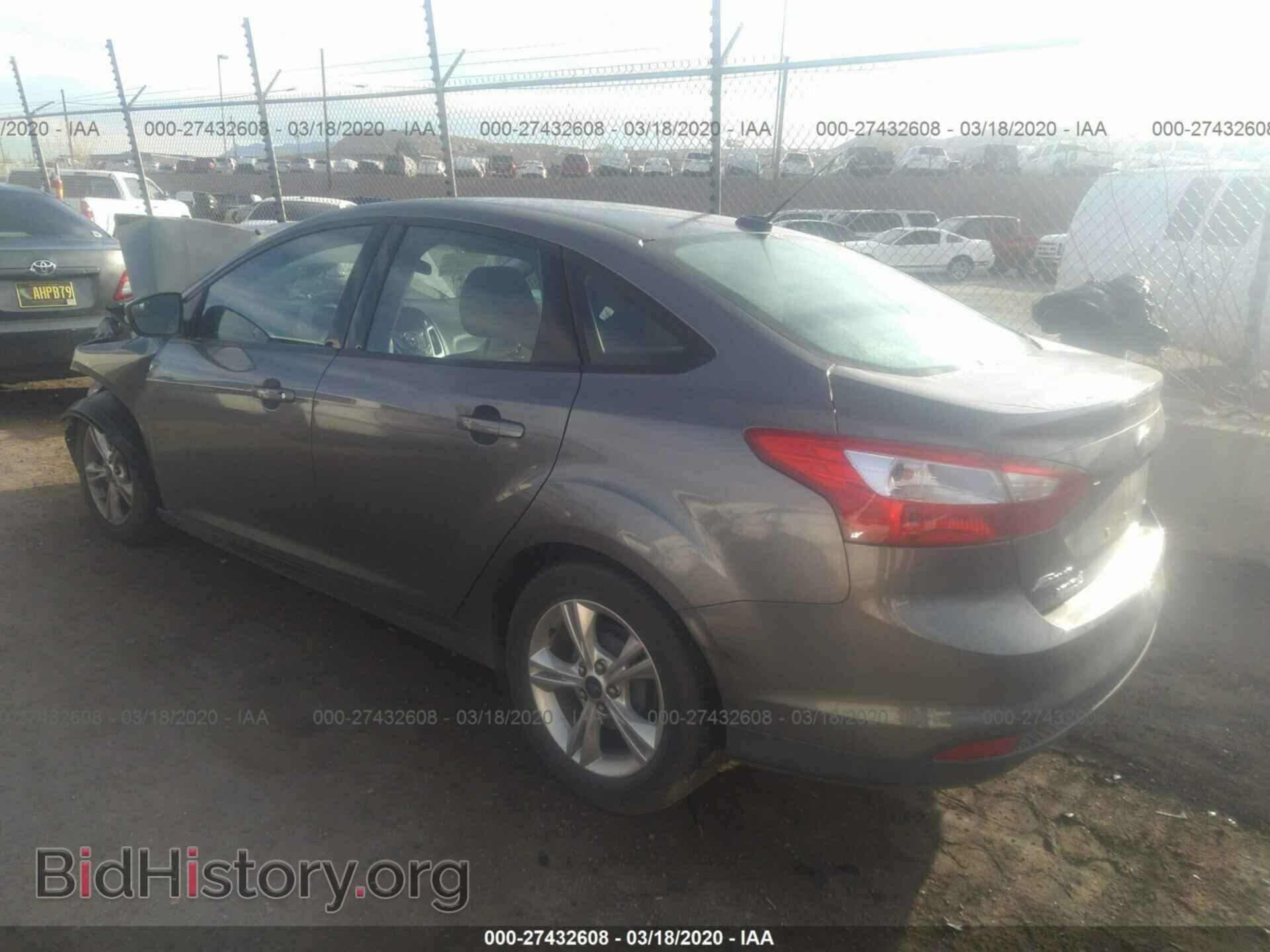 2014 FORD FOCUS - VIN: 1FADP3F27EL281720 - Фото 3