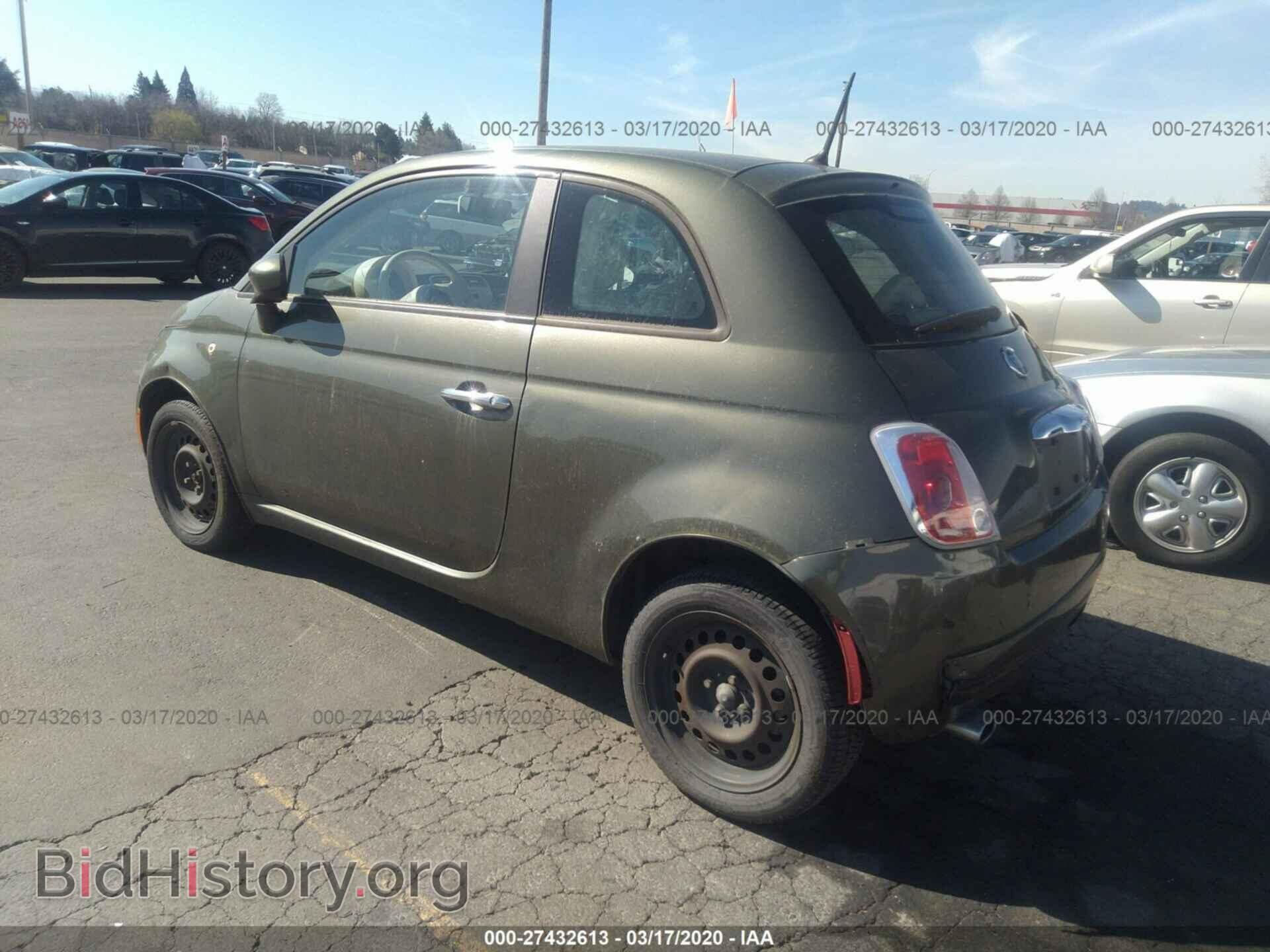 2012 FIAT 500 - VIN: 3C3CFFAR0CT384384 - Фото 3