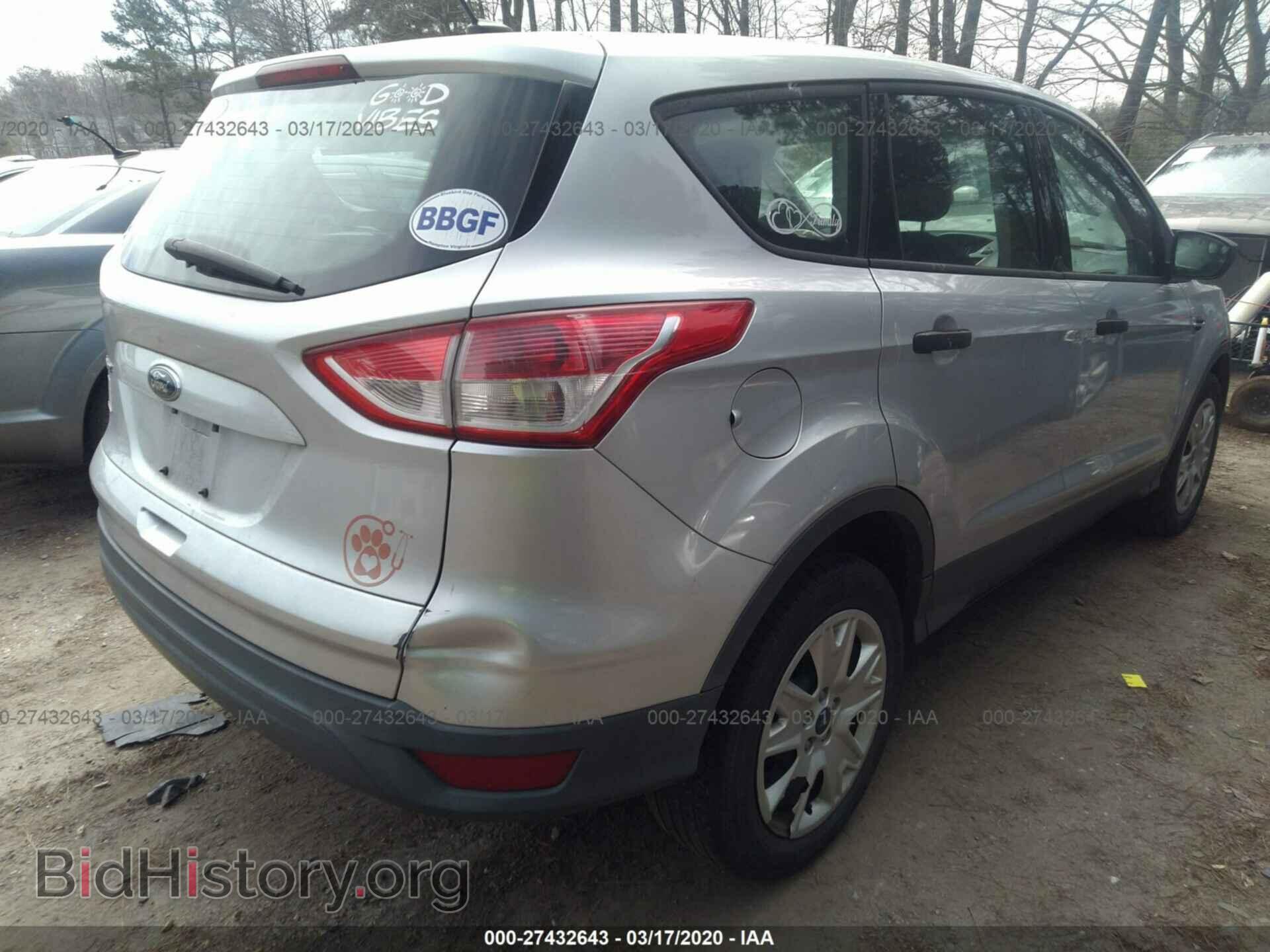 2013 FORD ESCAPE - VIN: 1FMCU0F75DUB21204 - Фото 4