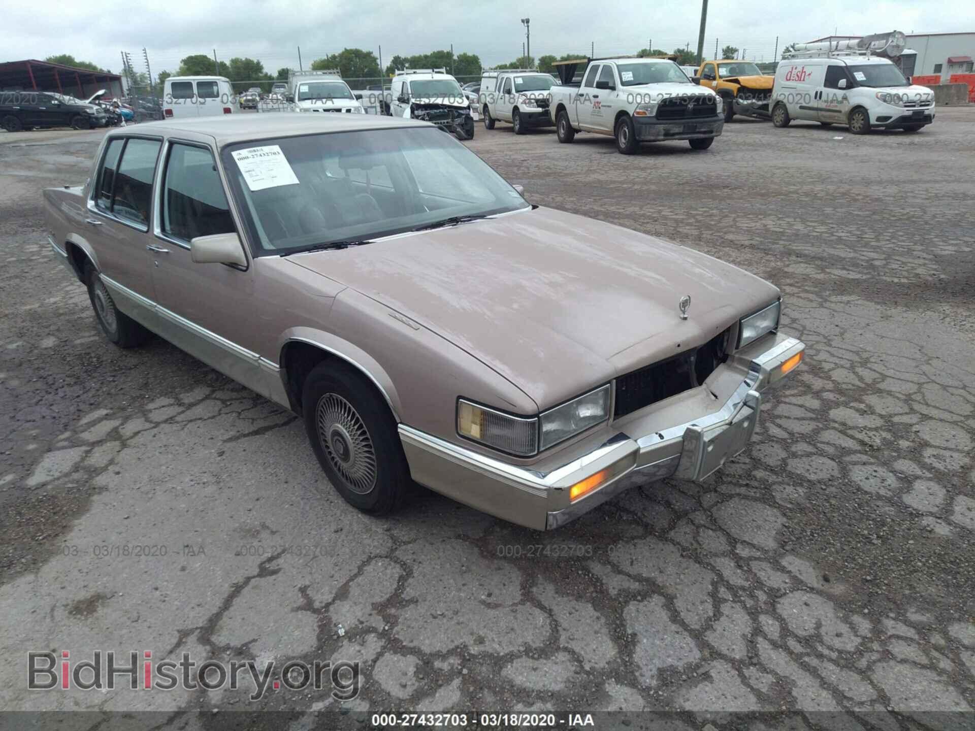 Photo 1G6CD5331L4308783 - CADILLAC DEVILLE 1990