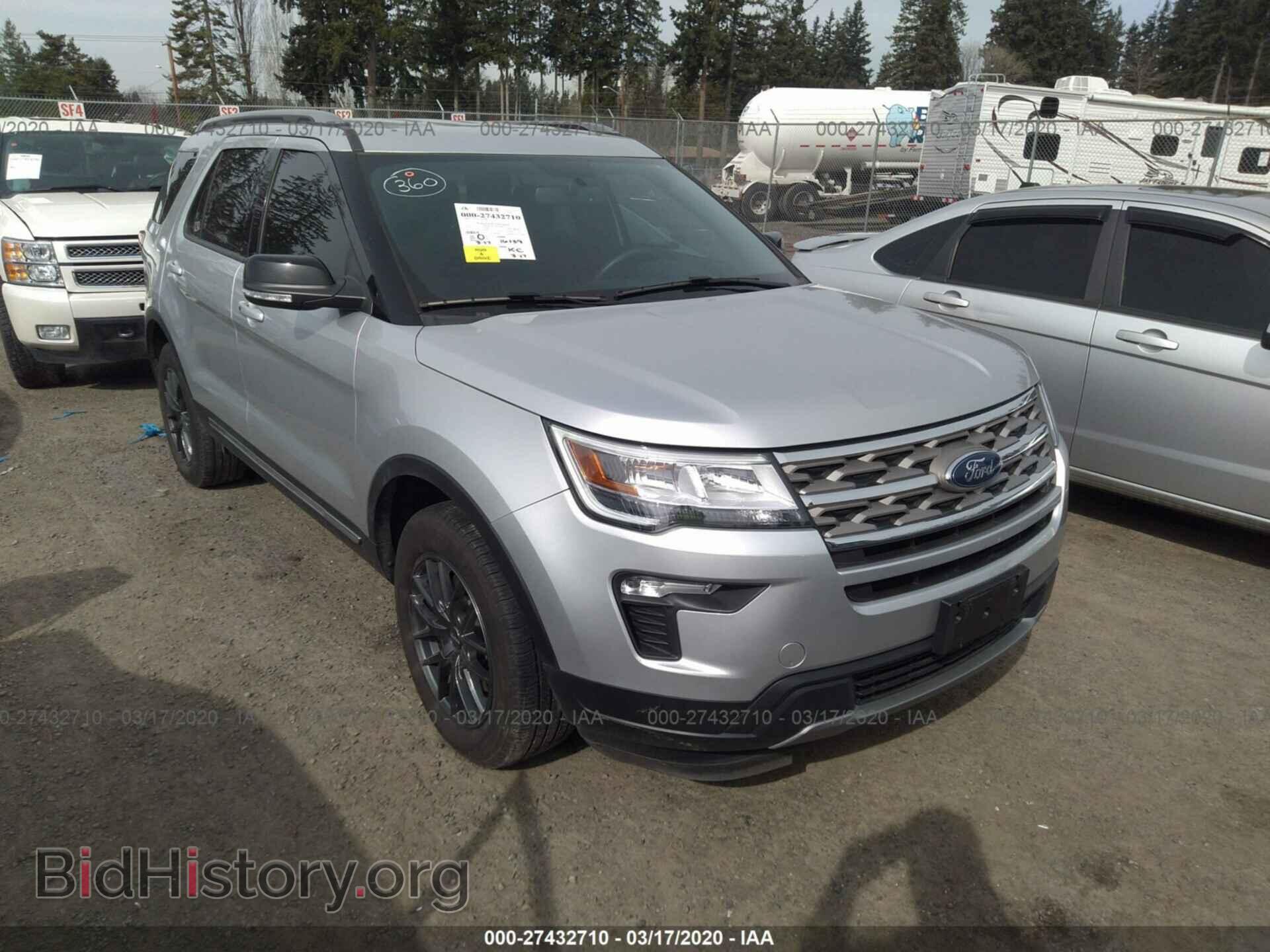 Фотография 1FM5K8D83JGC06951 - FORD EXPLORER 2018