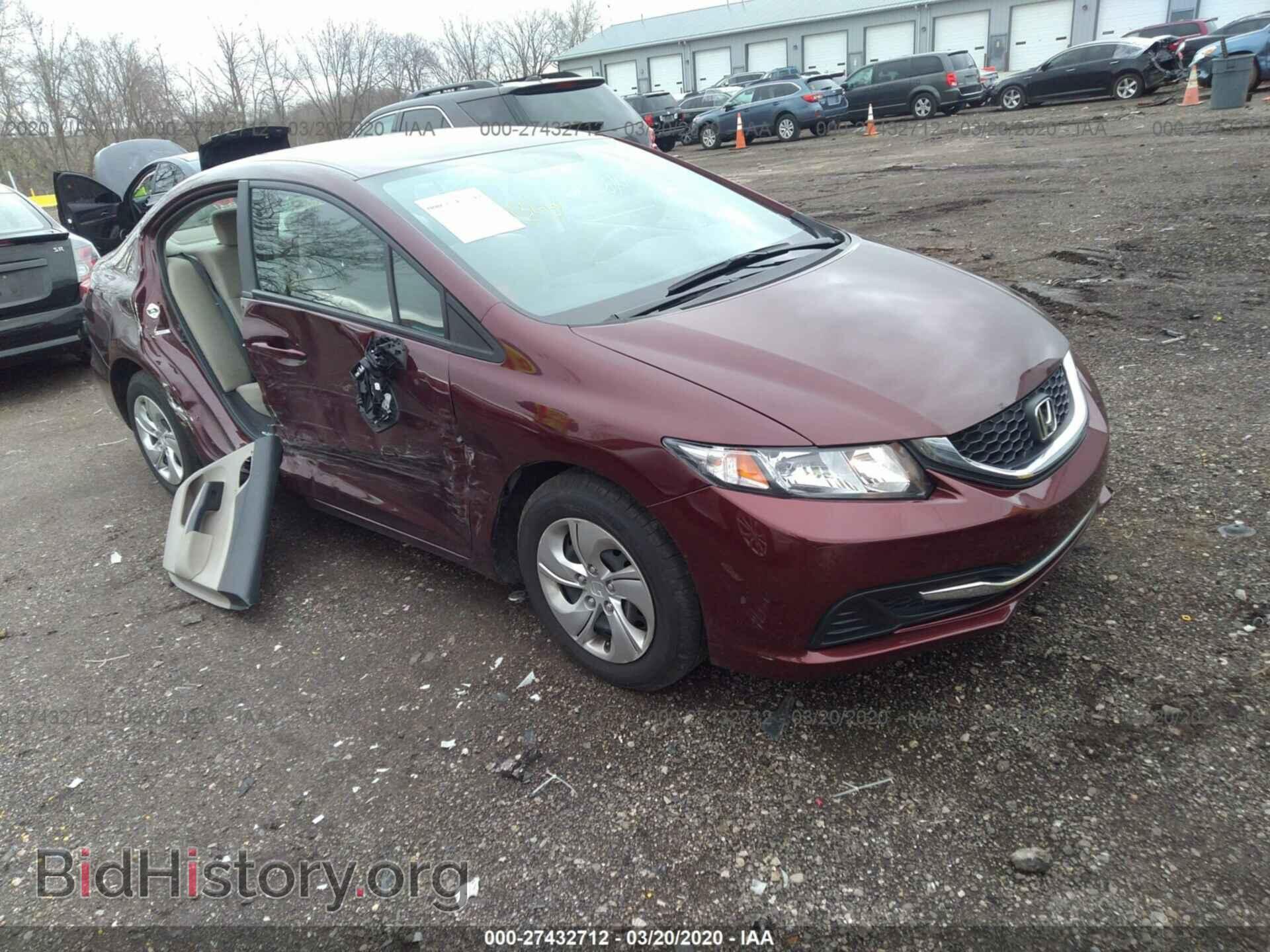 Фотография 19XFB2F50DE083672 - HONDA CIVIC 2013