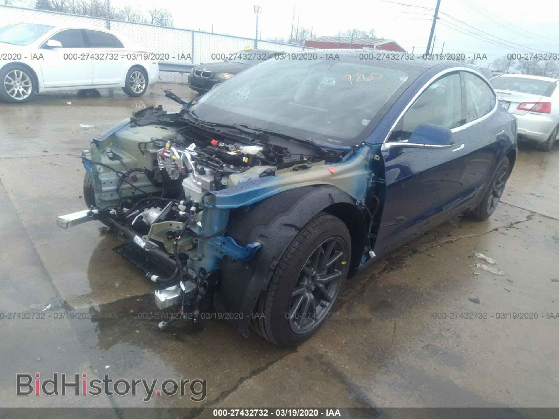2020 TESLA MODEL 3 - VIN: 5YJ3E1EB5LF617432 - Фото 2