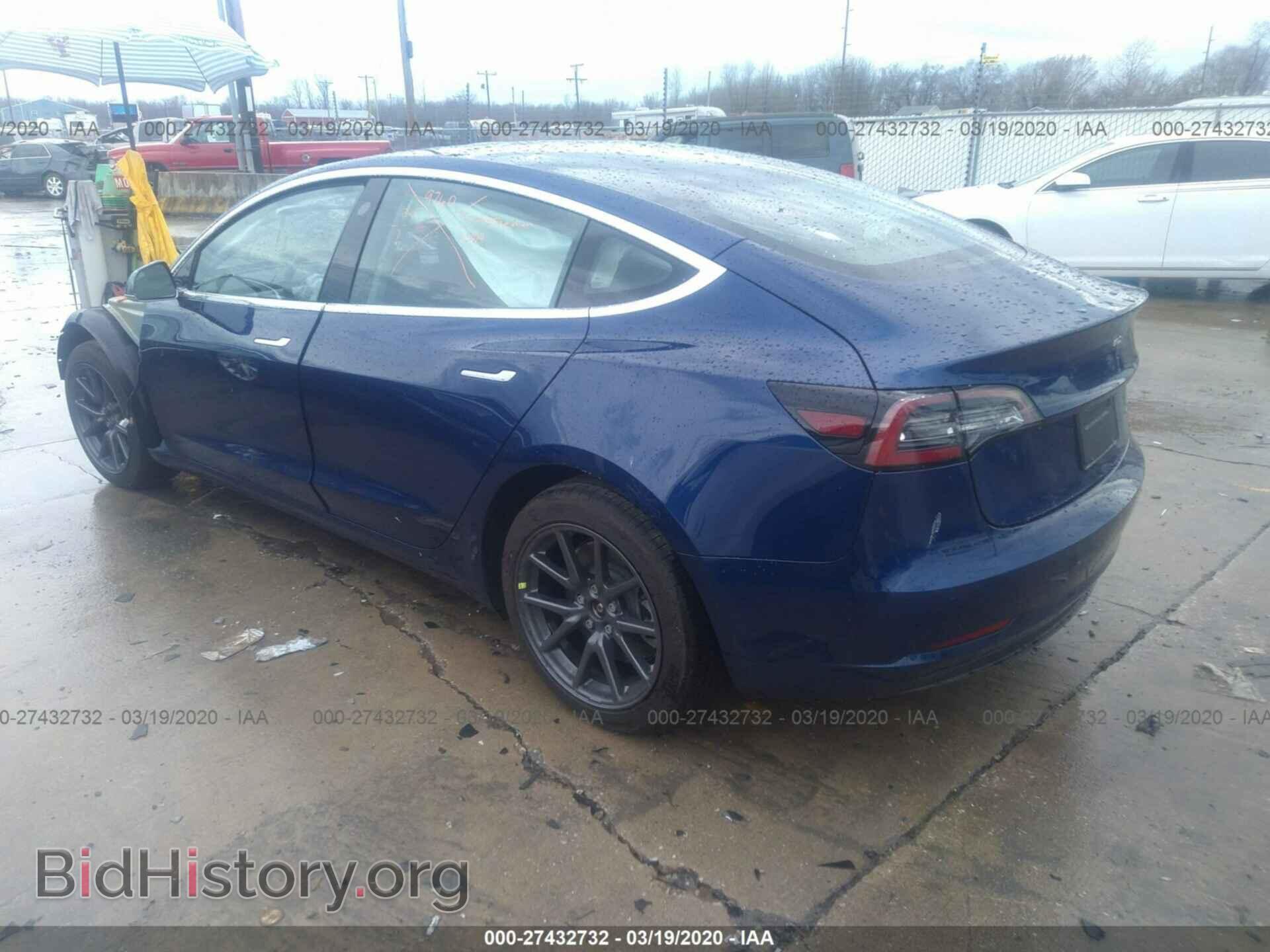 2020 TESLA MODEL 3 - VIN: 5YJ3E1EB5LF617432 - Фото 3