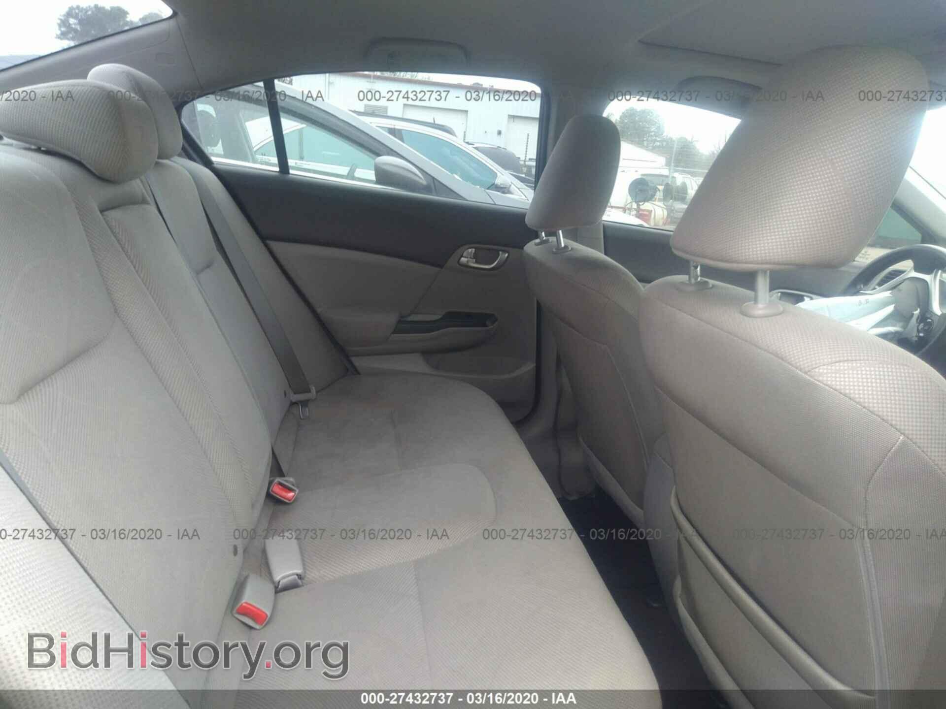 2012 HONDA CIVIC - VIN: 19XFB2F85CE029406 - Фото 8