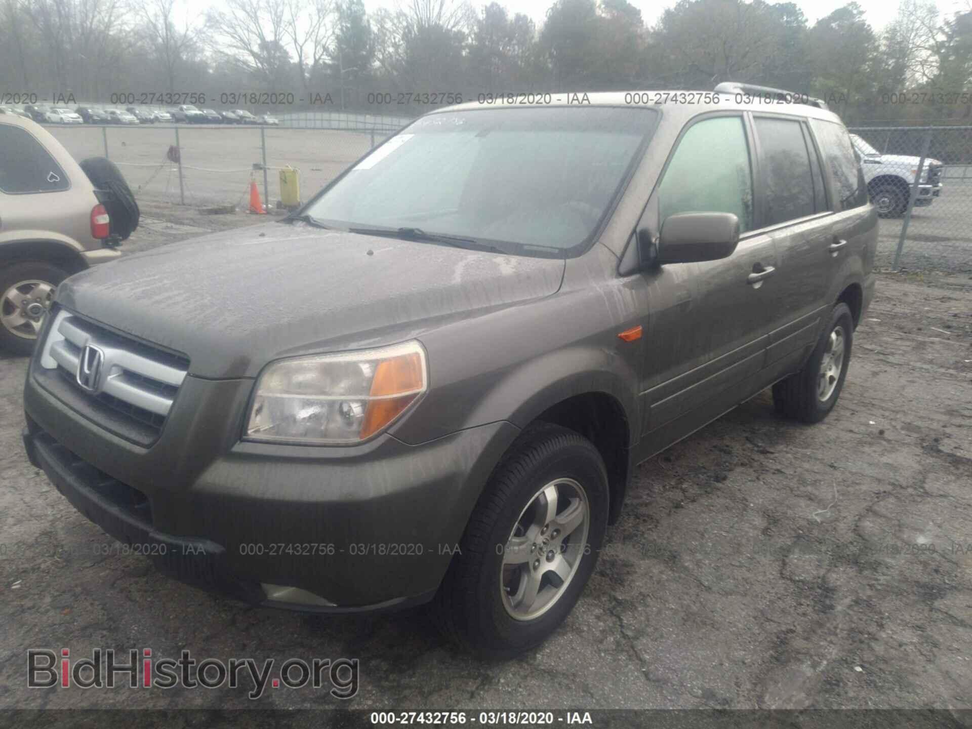2006 HONDA PILOT - VIN: 5FNYF28676B005020 - Фото 2