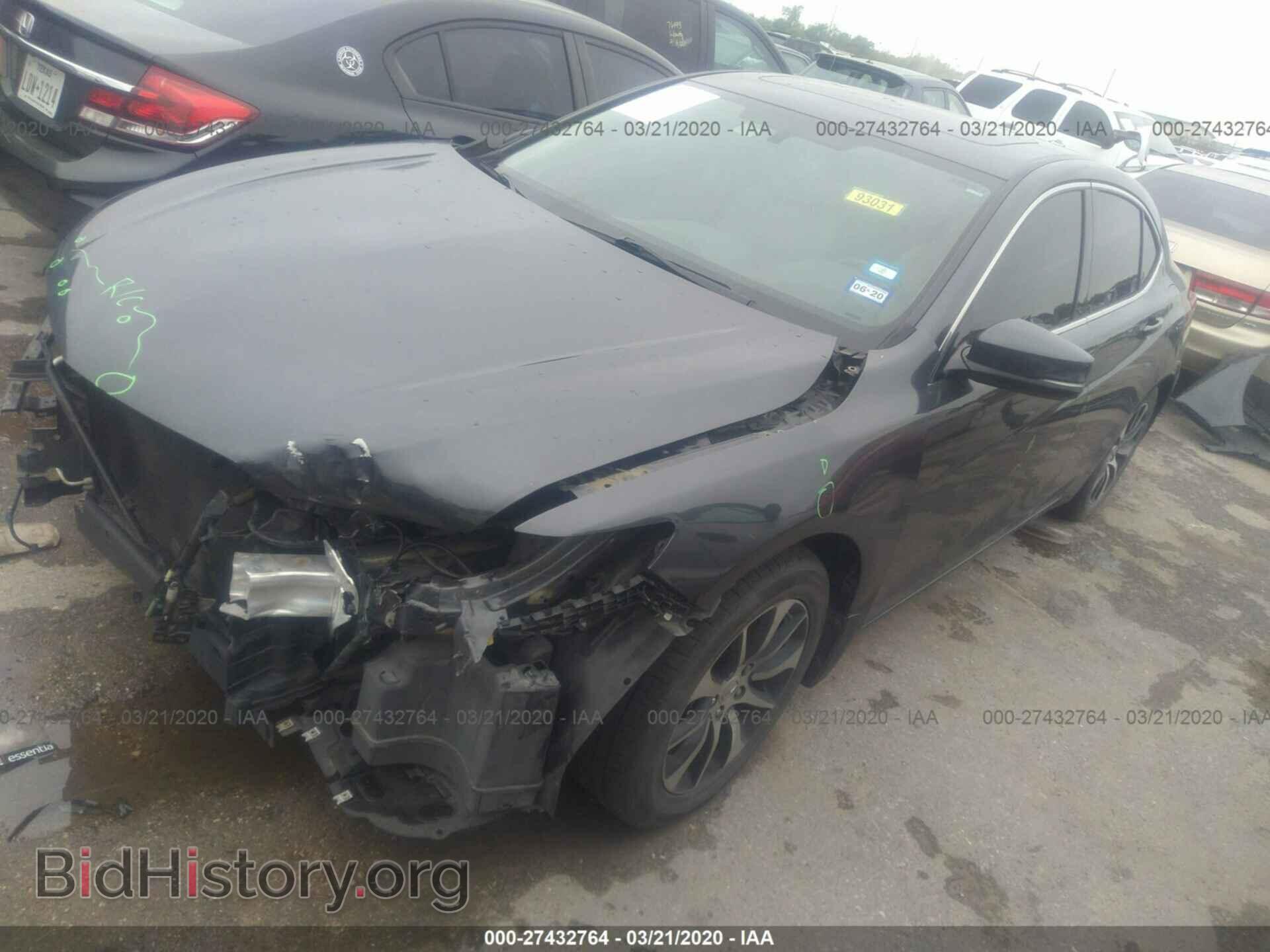 2015 ACURA TLX - VIN: 19UUB1F37FA022536 - Фото 2