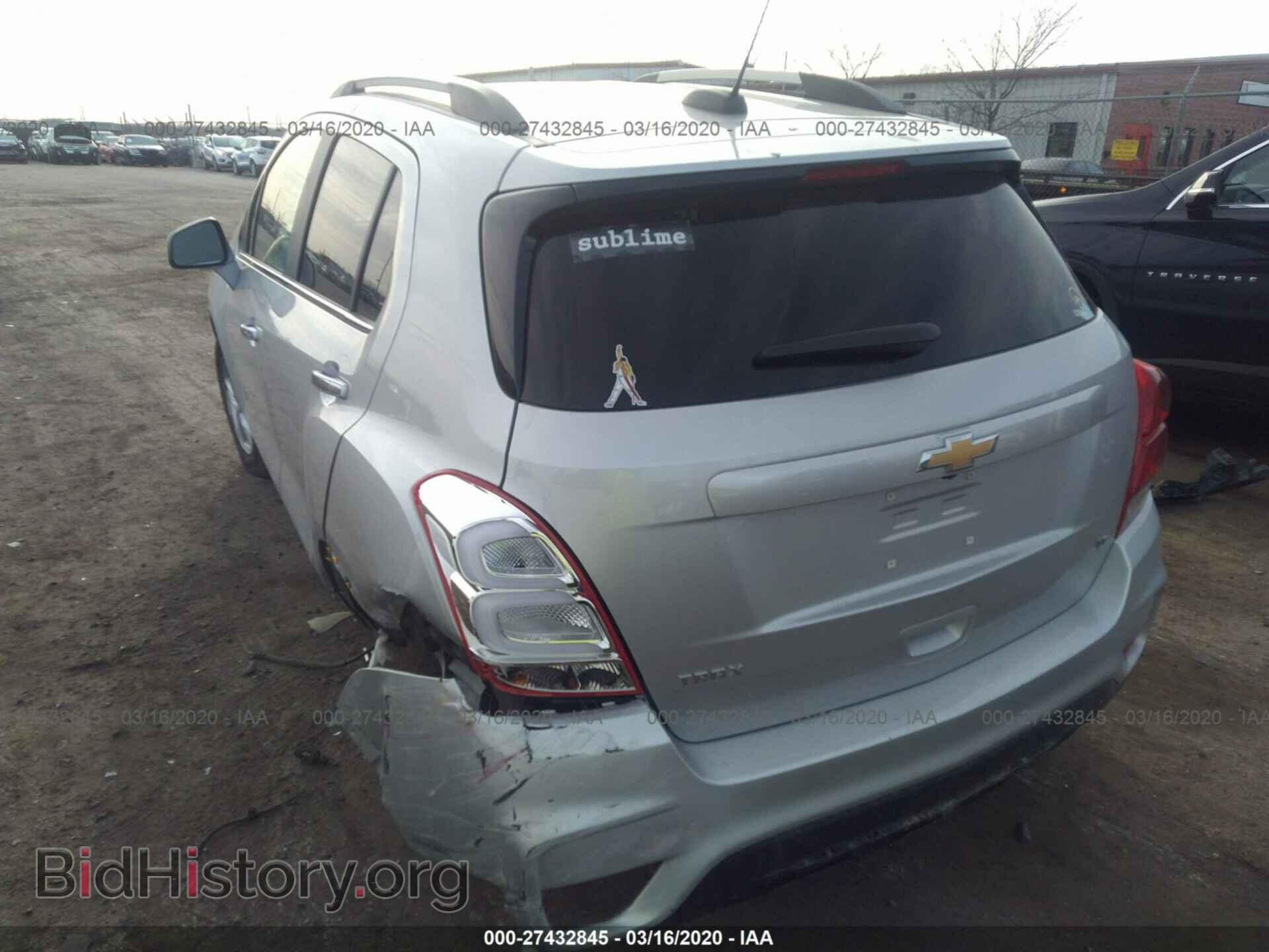 2019 CHEVROLET TRAX - VIN: KL7CJLSB3KB914001 - Фото 3