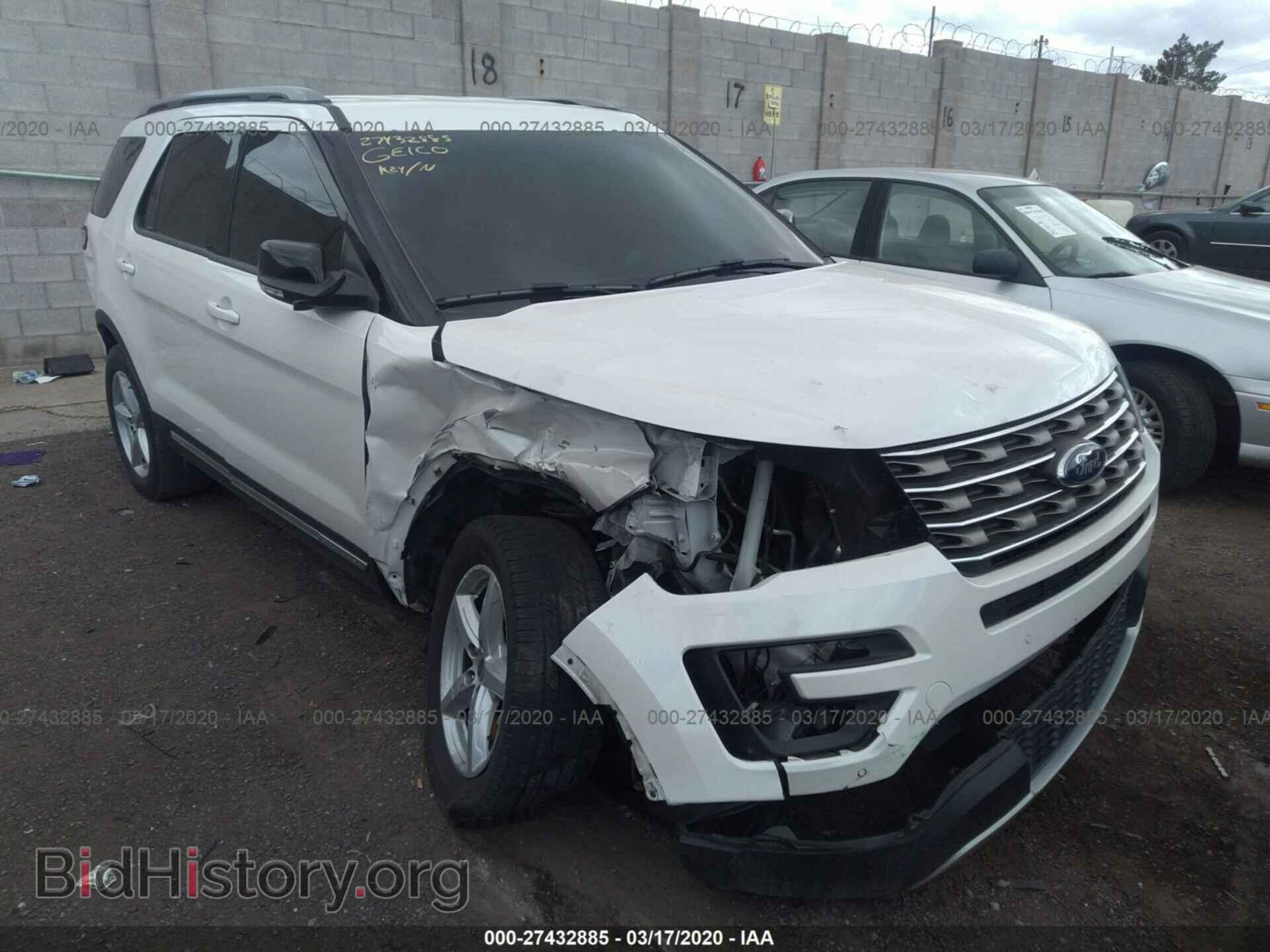 Фотография 1FM5K8DH3GGC87975 - FORD EXPLORER 2016
