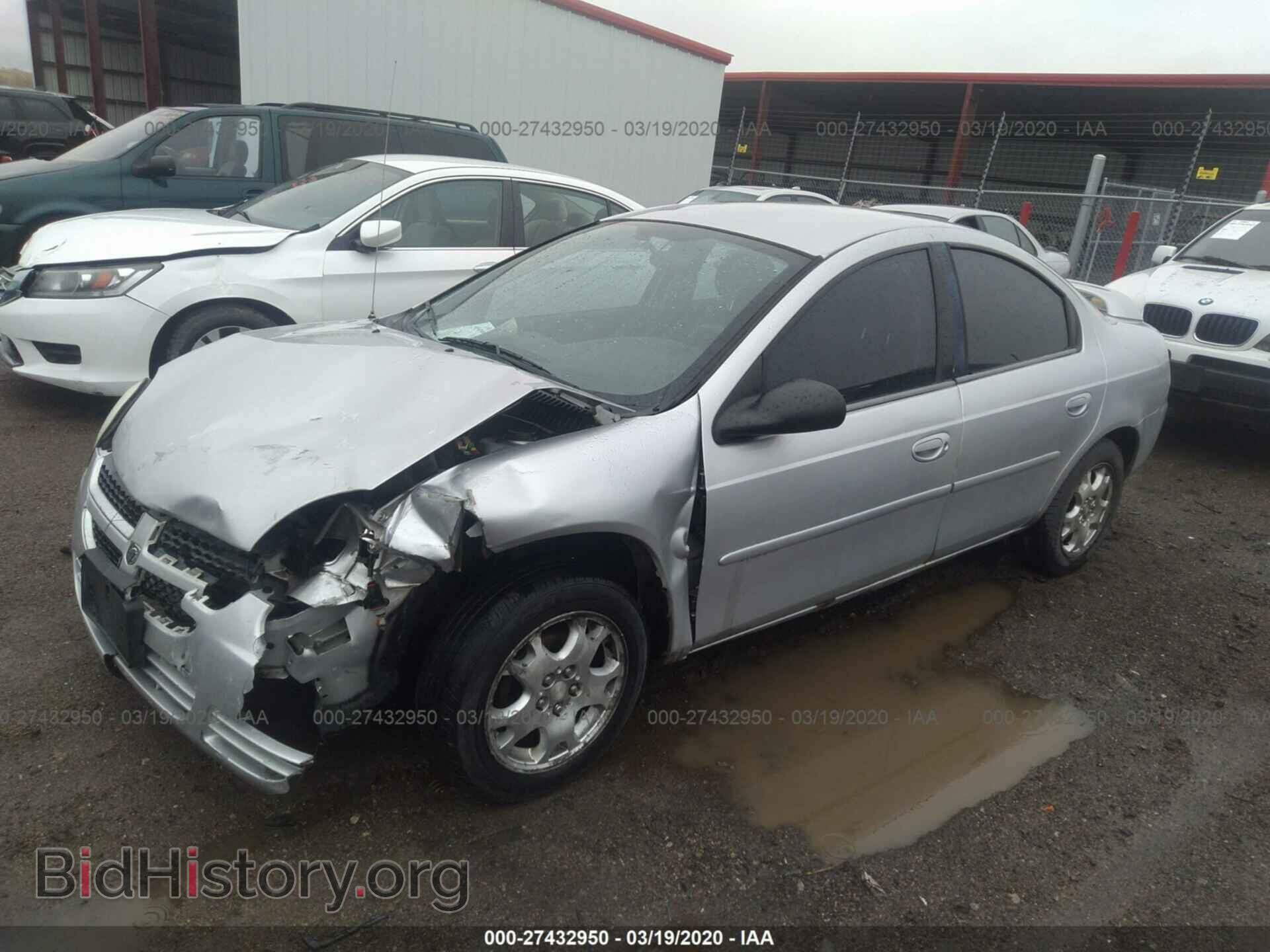 2005 DODGE NEON - VIN: 1B3ES56C15D217833 - Photo 2