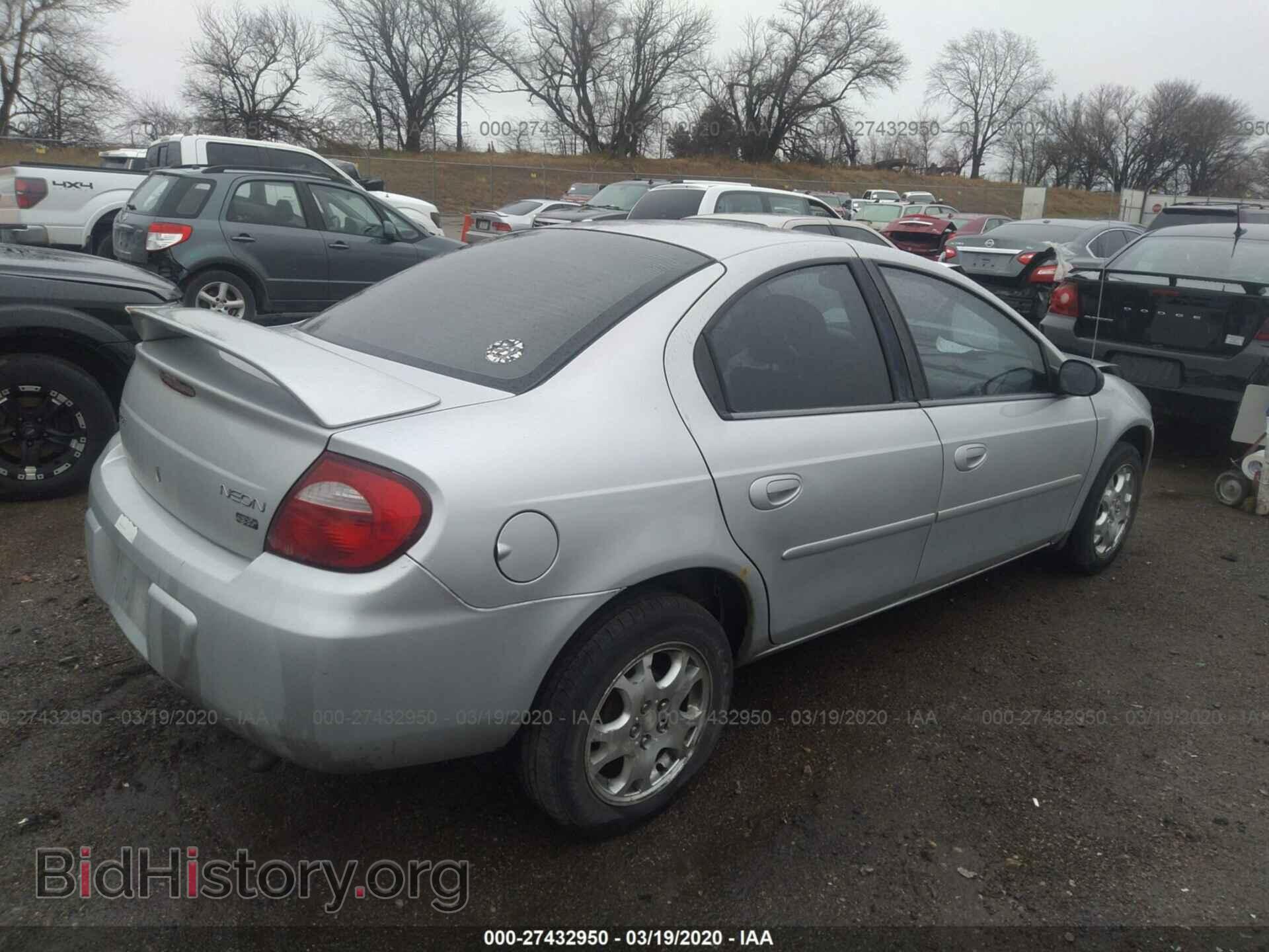 2005 DODGE NEON - VIN: 1B3ES56C15D217833 - Photo 4