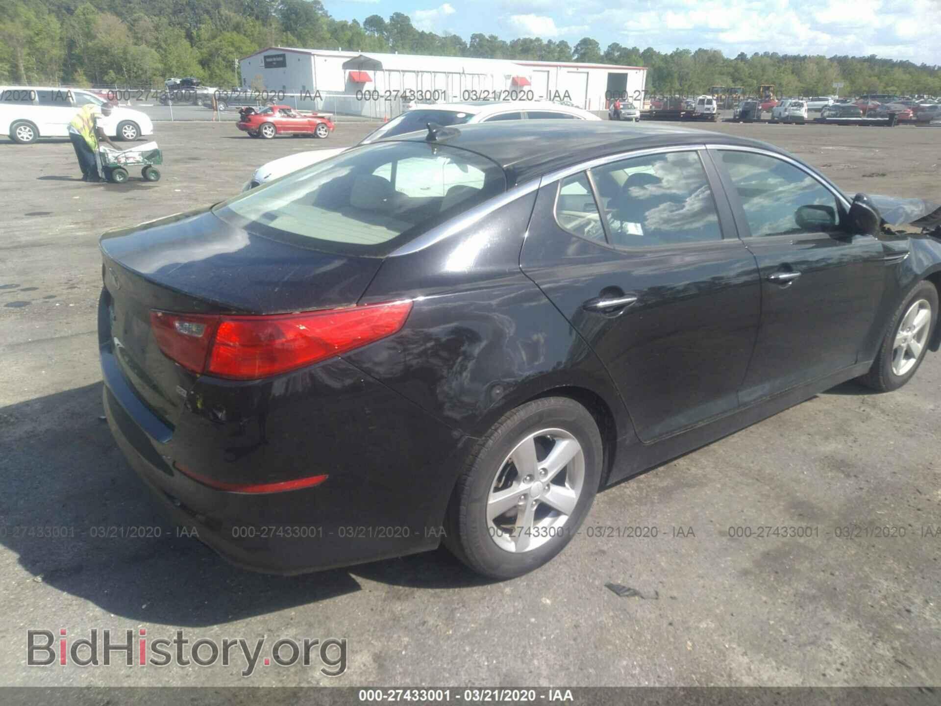 2015 KIA OPTIMA - VIN: KNAGM4A75F5651882 - Фото 4