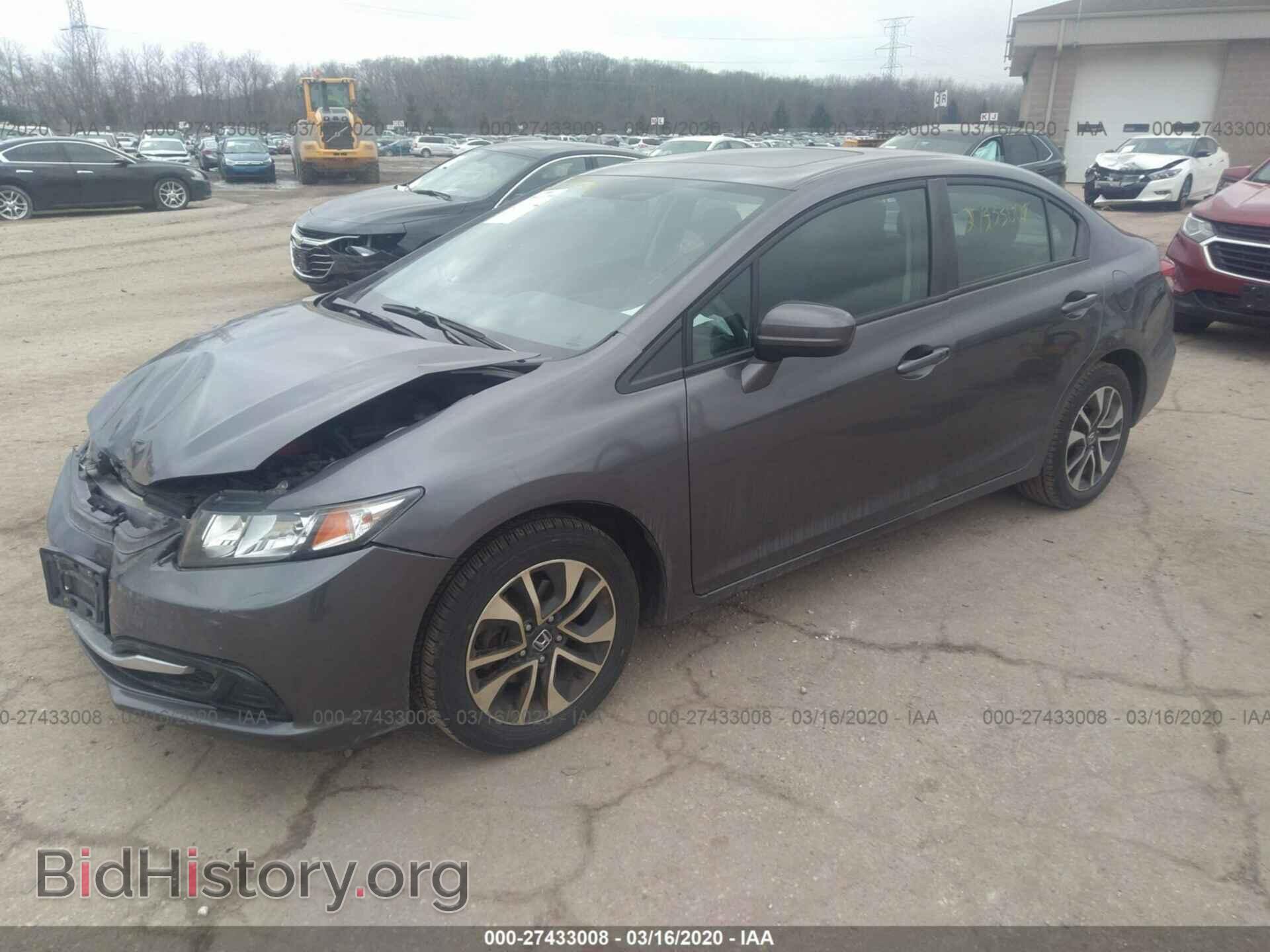 2014 HONDA CIVIC - VIN: 19XFB2F84EE045969 - Фото 2