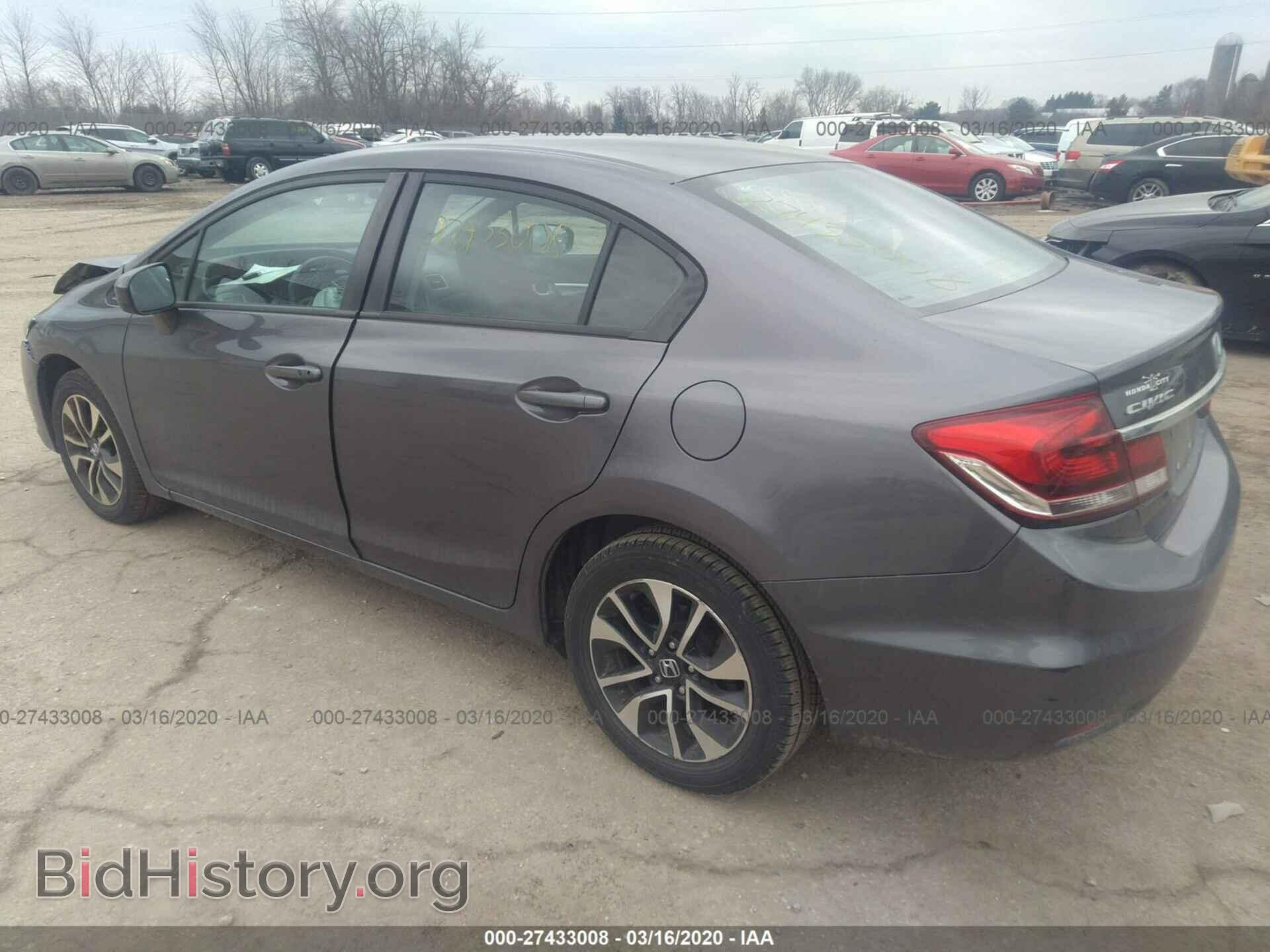 2014 HONDA CIVIC - VIN: 19XFB2F84EE045969 - Фото 3