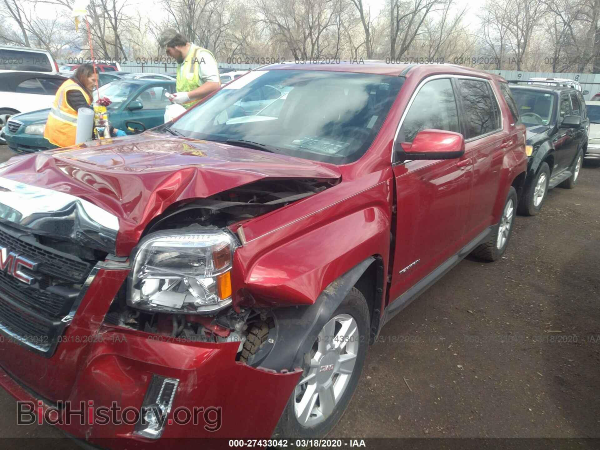 2013 GMC TERRAIN - VIN: 2GKALMEK3D6432998 - Фото 2