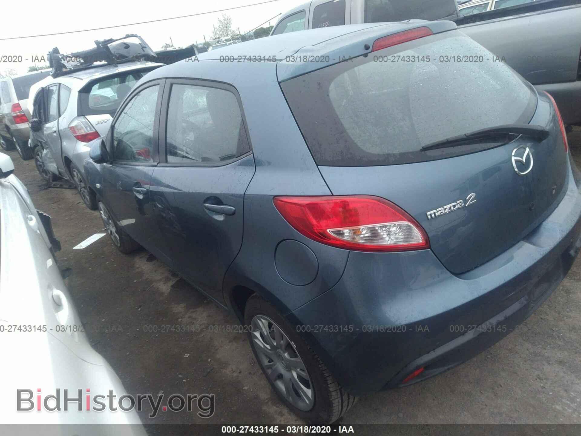 2014 MAZDA MAZDA2 - VIN: JM1DE1KZ4E0171992 - Фото 3