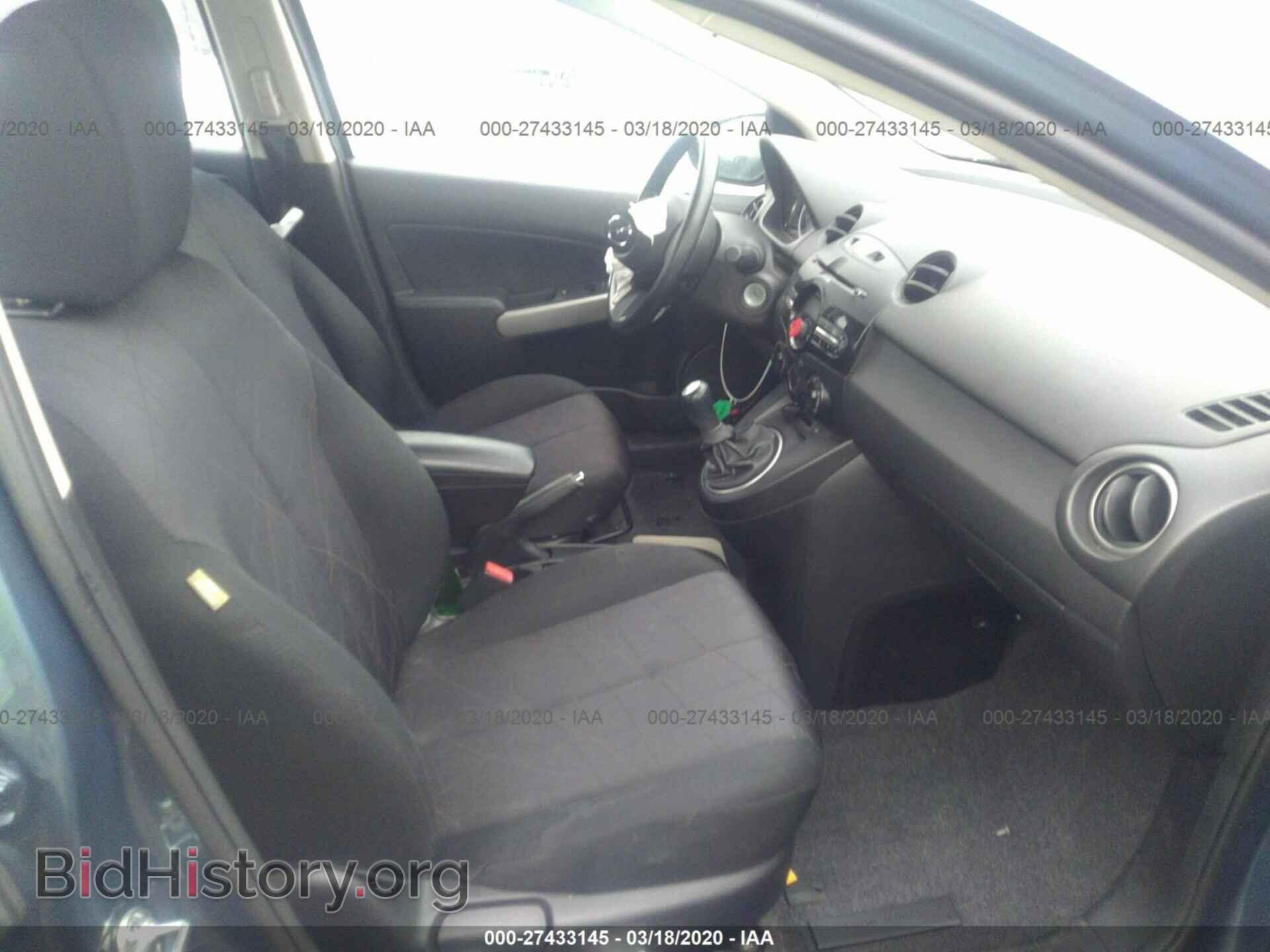 2014 MAZDA MAZDA2 - VIN: JM1DE1KZ4E0171992 - Фото 5